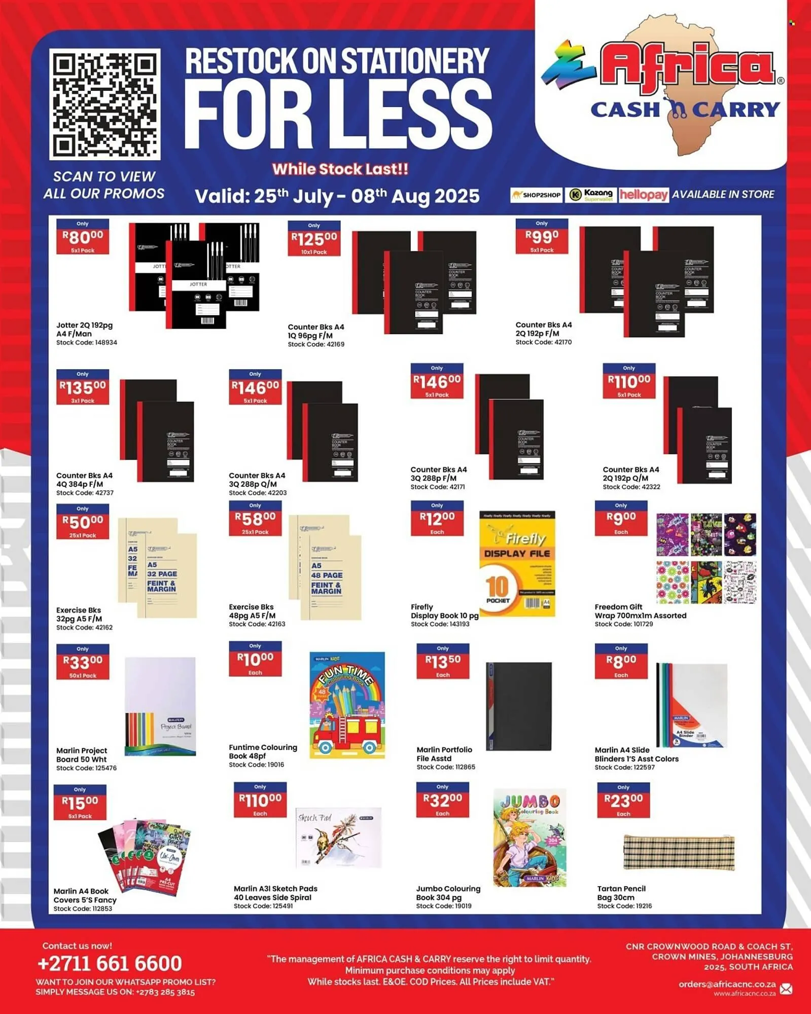 Africa Cash and Carry catalogue from 25 July to 8 August 2025 - Catalogue Page 5
