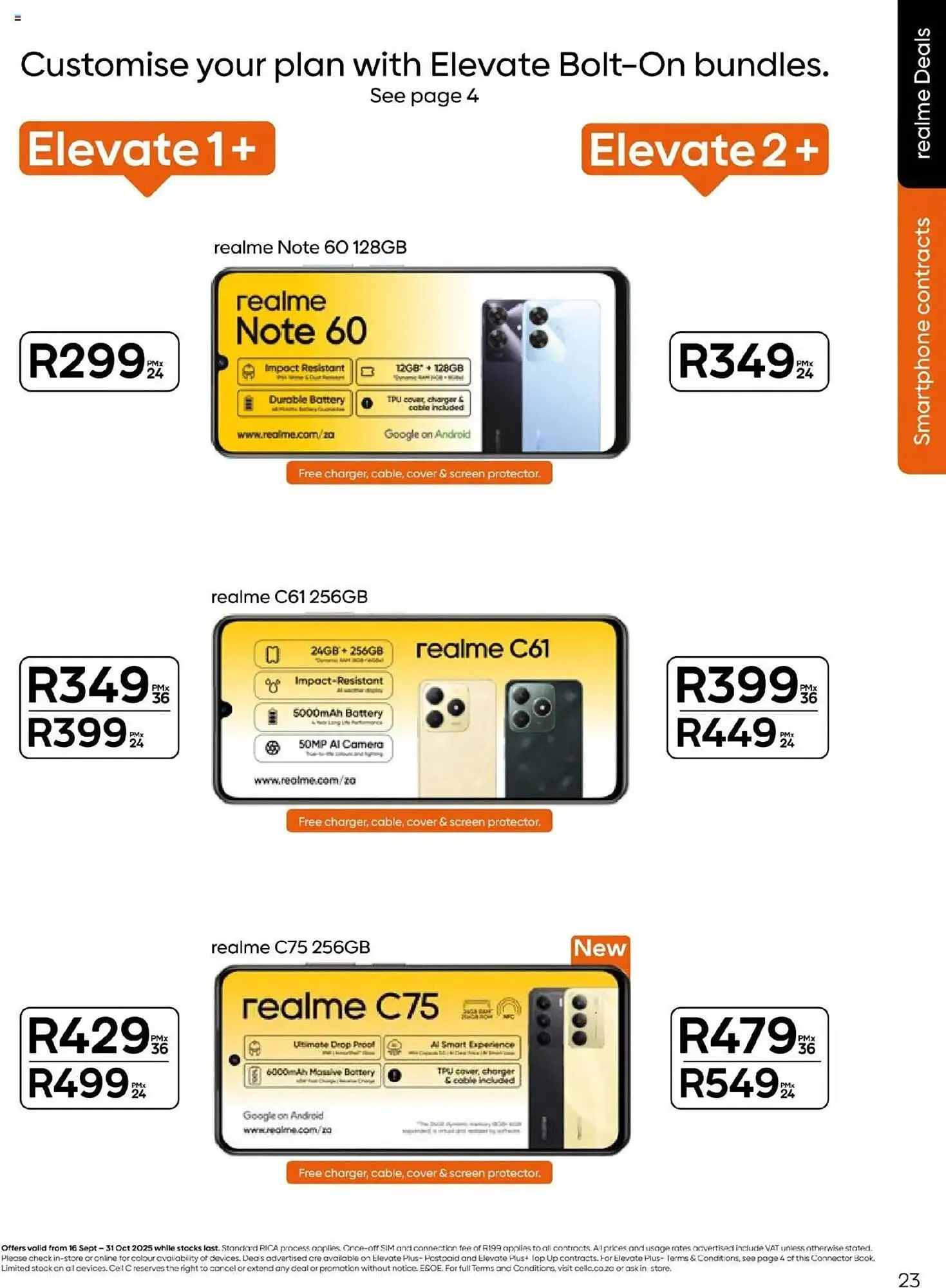 Cell C catalogue from 16 September to 31 October 2025 - Catalogue Page 23