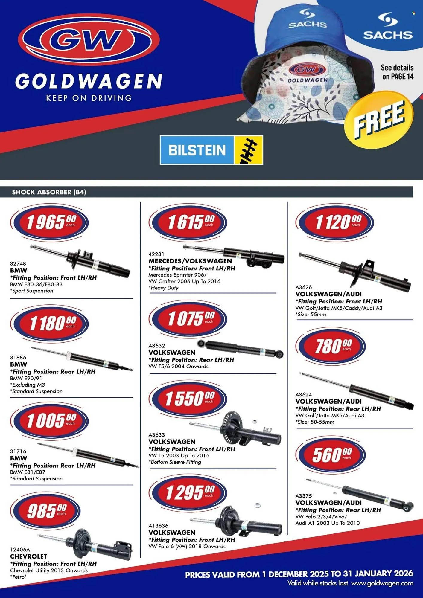 Goldwagen catalogue - 1