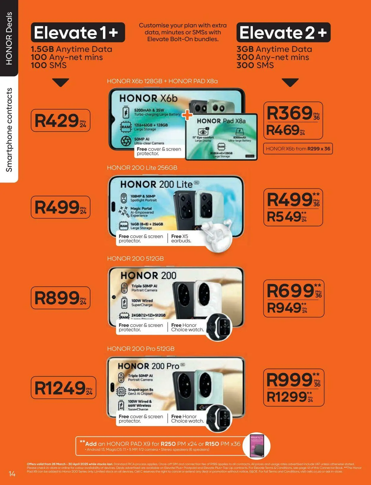 Cell C Current catalogue from 27 March to 10 April 2025 - Catalogue Page 14
