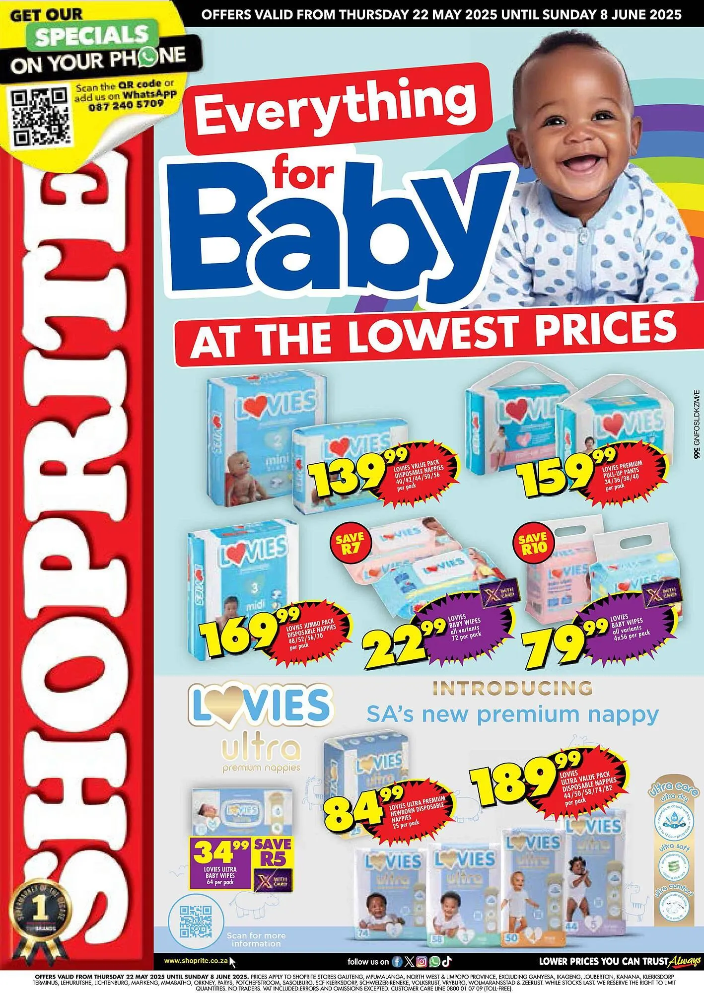 Shoprite catalogue from 22 May to 8 June 2025 - Catalogue Page 1