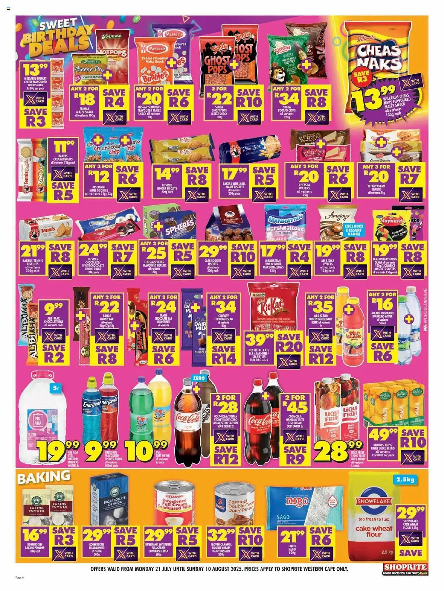 Shoprite catalogue from 21 July to 10 August 2025 - Catalogue Page 6