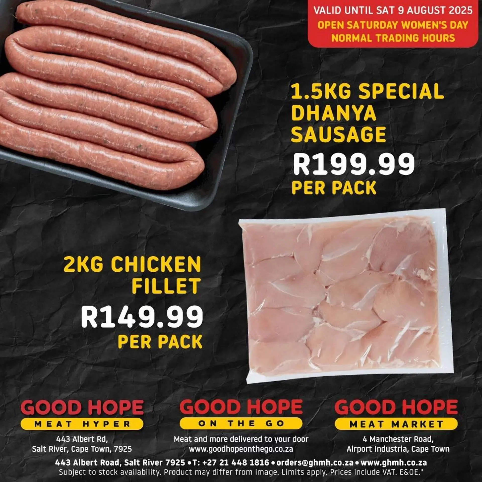 Good Hope Meat Hyper catalogue from 6 August to 9 August 2025 - Catalogue Page 4
