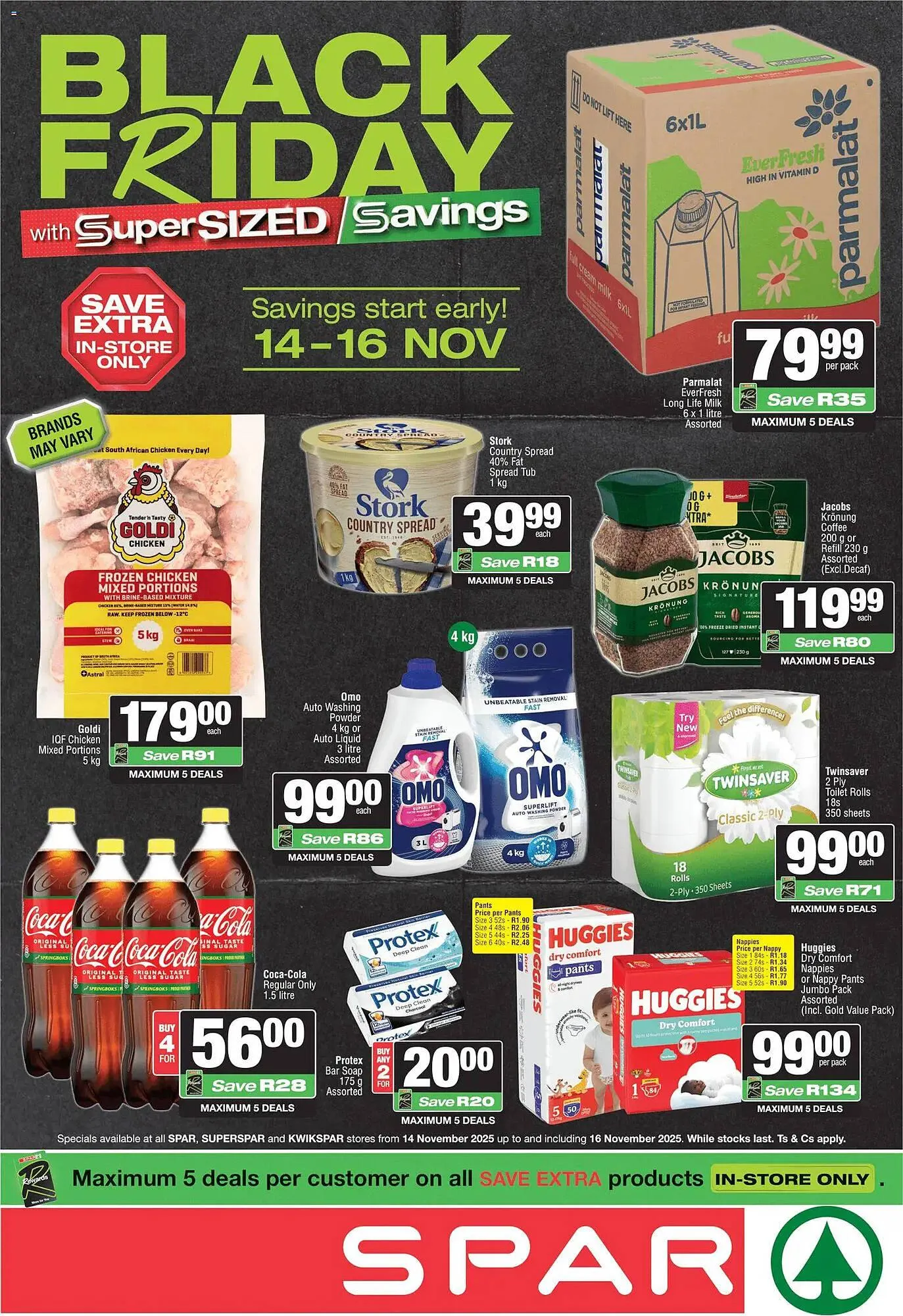 Spar catalogue from 14 November to 16 November 2025 - Catalogue Page 1