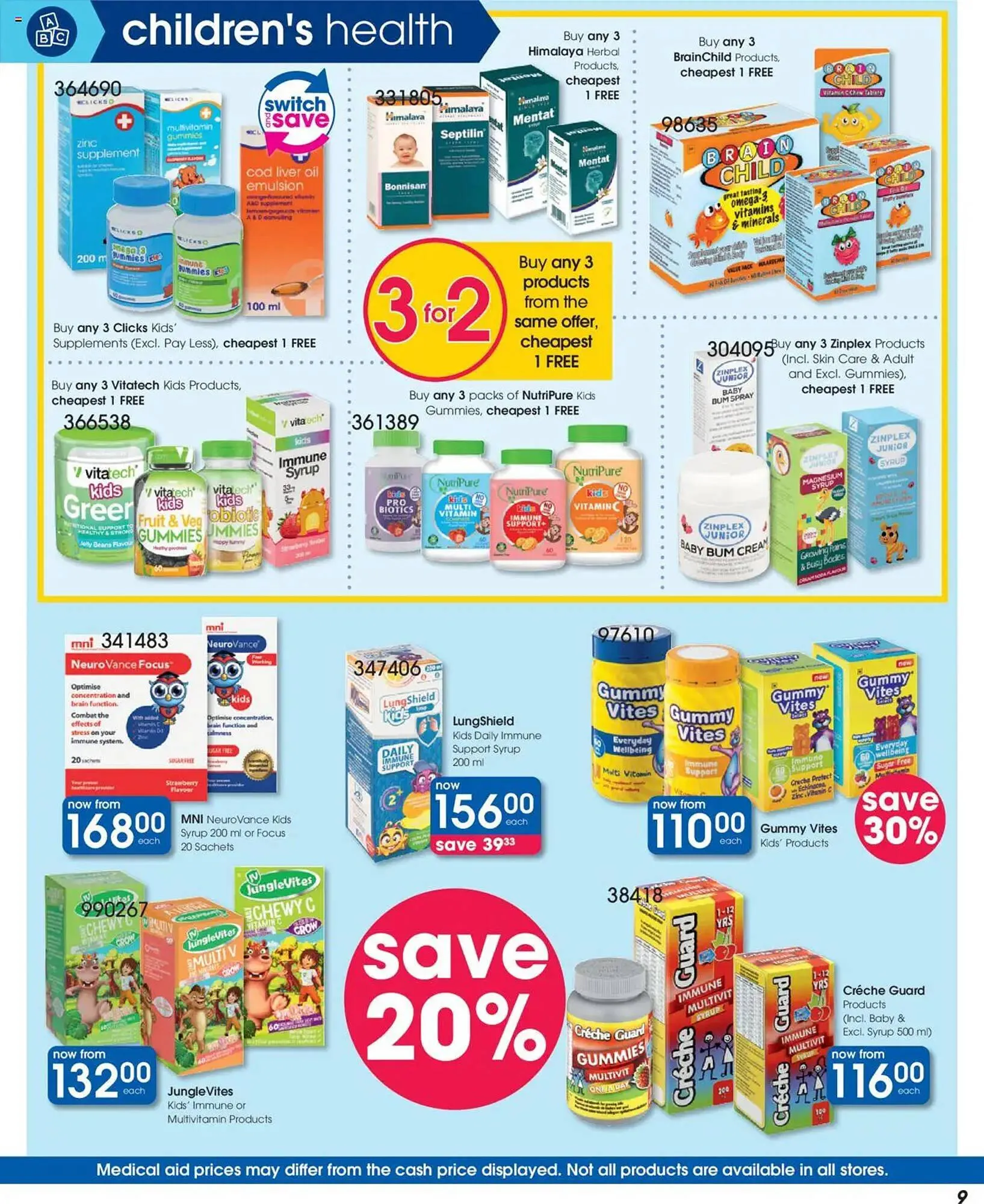 Clicks catalogue from 21 August to 22 September 2025 - Catalogue Page 9