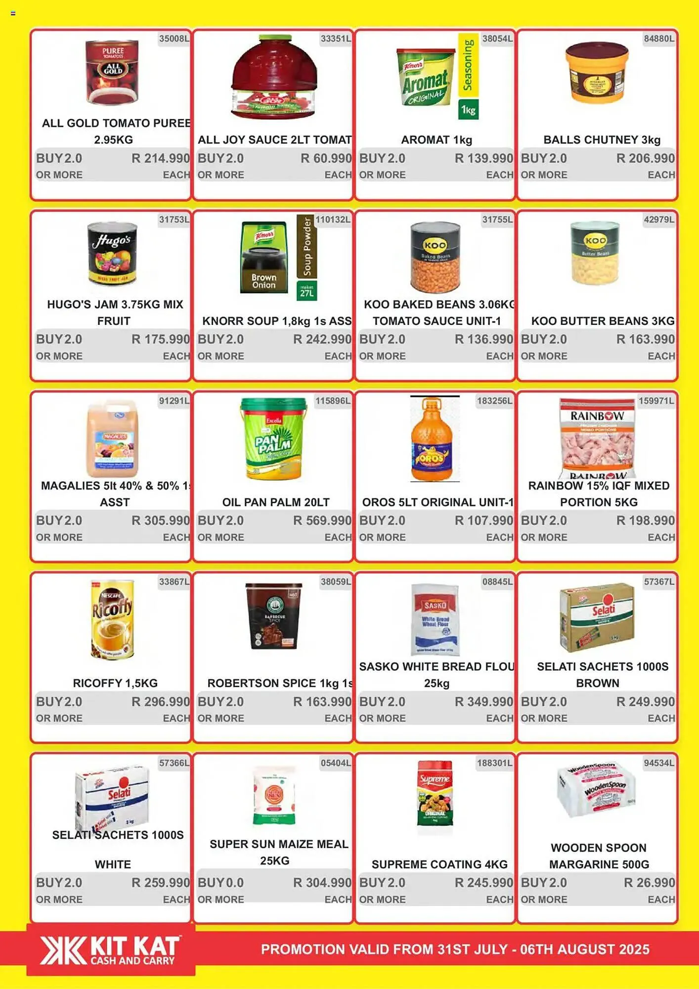 KitKat Cash and Carry catalogue from 31 July to 6 August 2025 - Catalogue Page 36