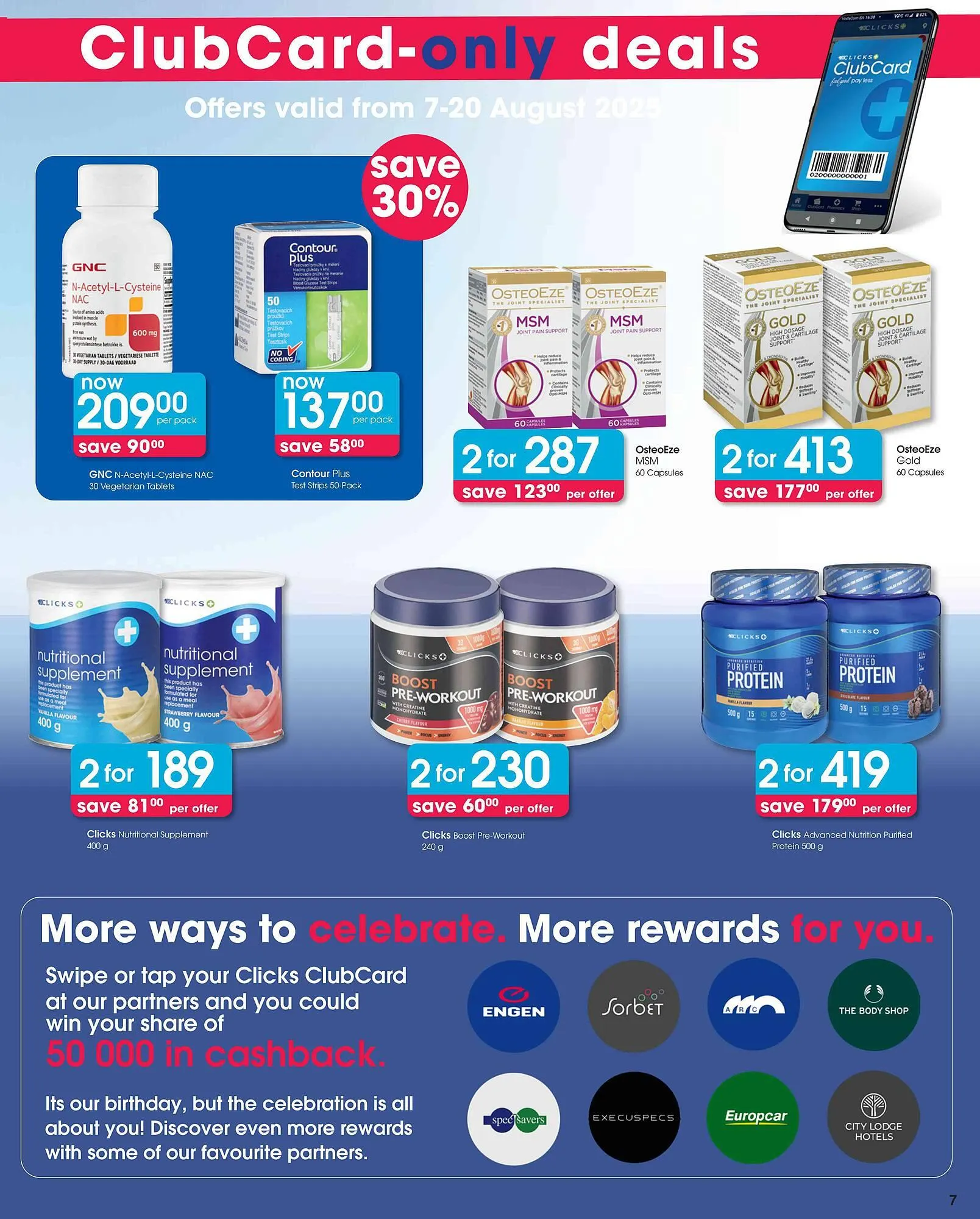 Clicks catalogue from 7 August to 20 August 2025 - Catalogue Page 6