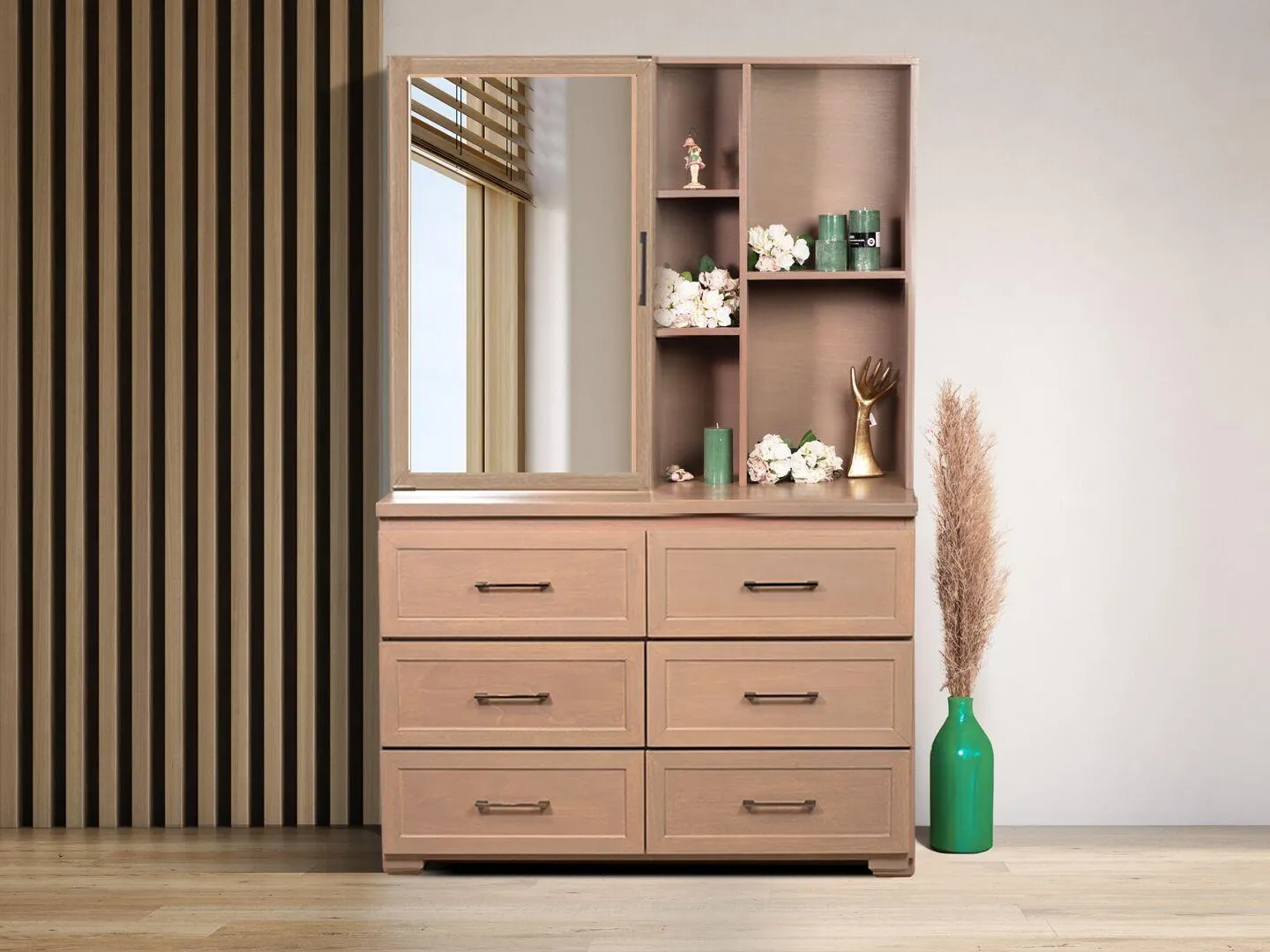 Standing Dresser with Mirror