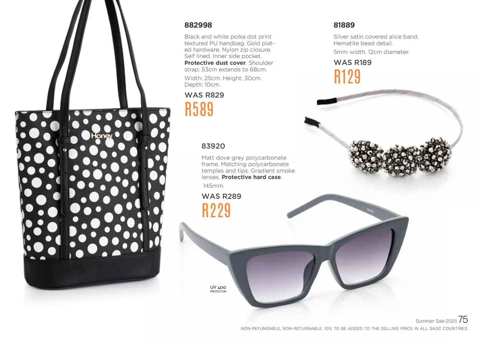 Honey Fashion Accessories catalogue from 23 January to 19 February 2026 - Catalogue Page 77