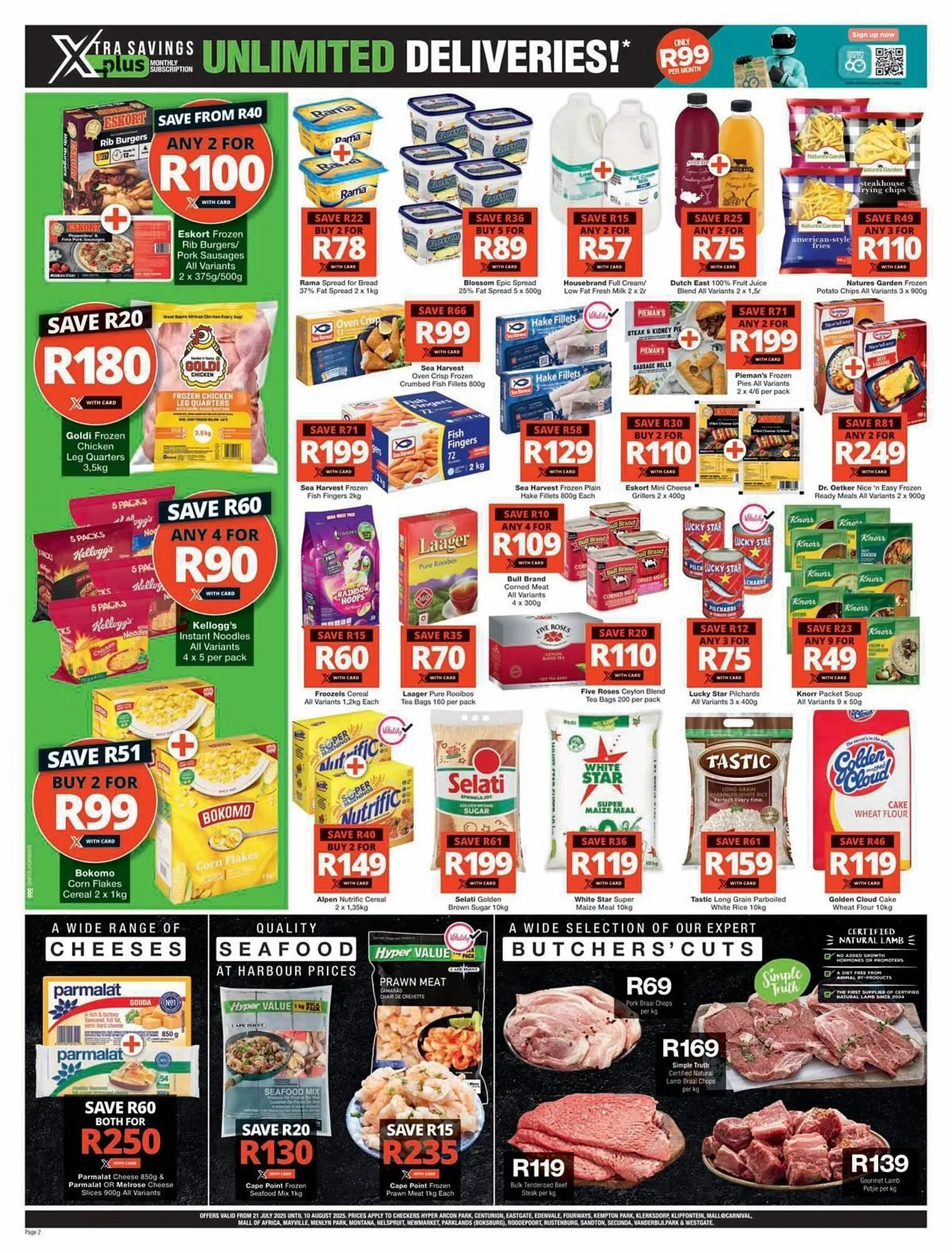 Checkers catalogue from 20 July to 10 August 2025 - Catalogue Page 2