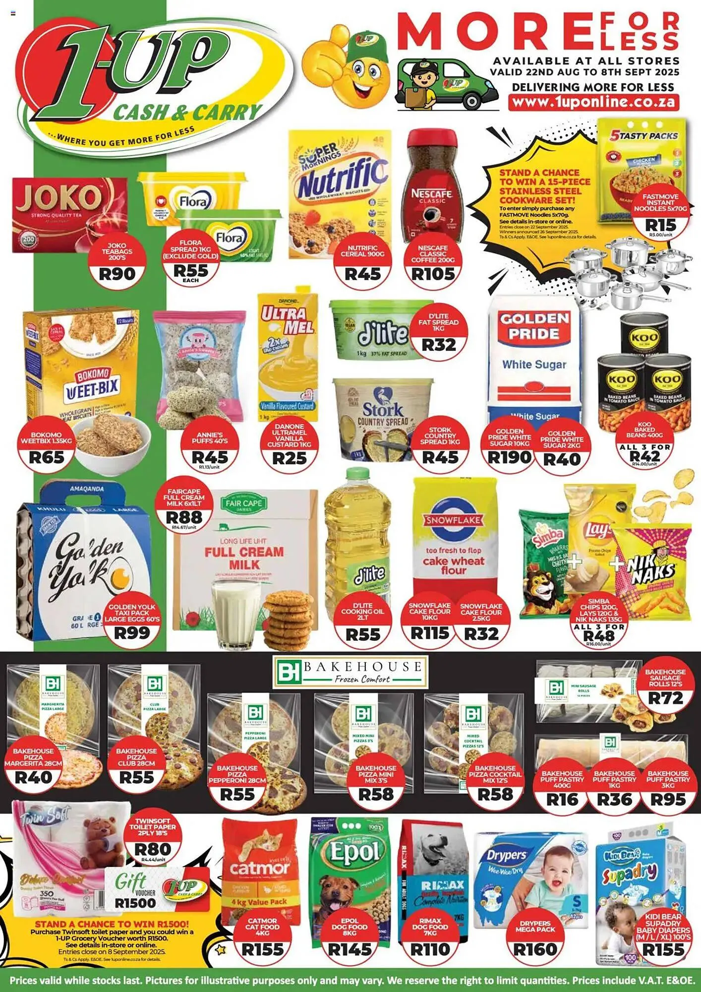 1UP catalogue from 22 August to 8 September 2025 - Catalogue Page 1