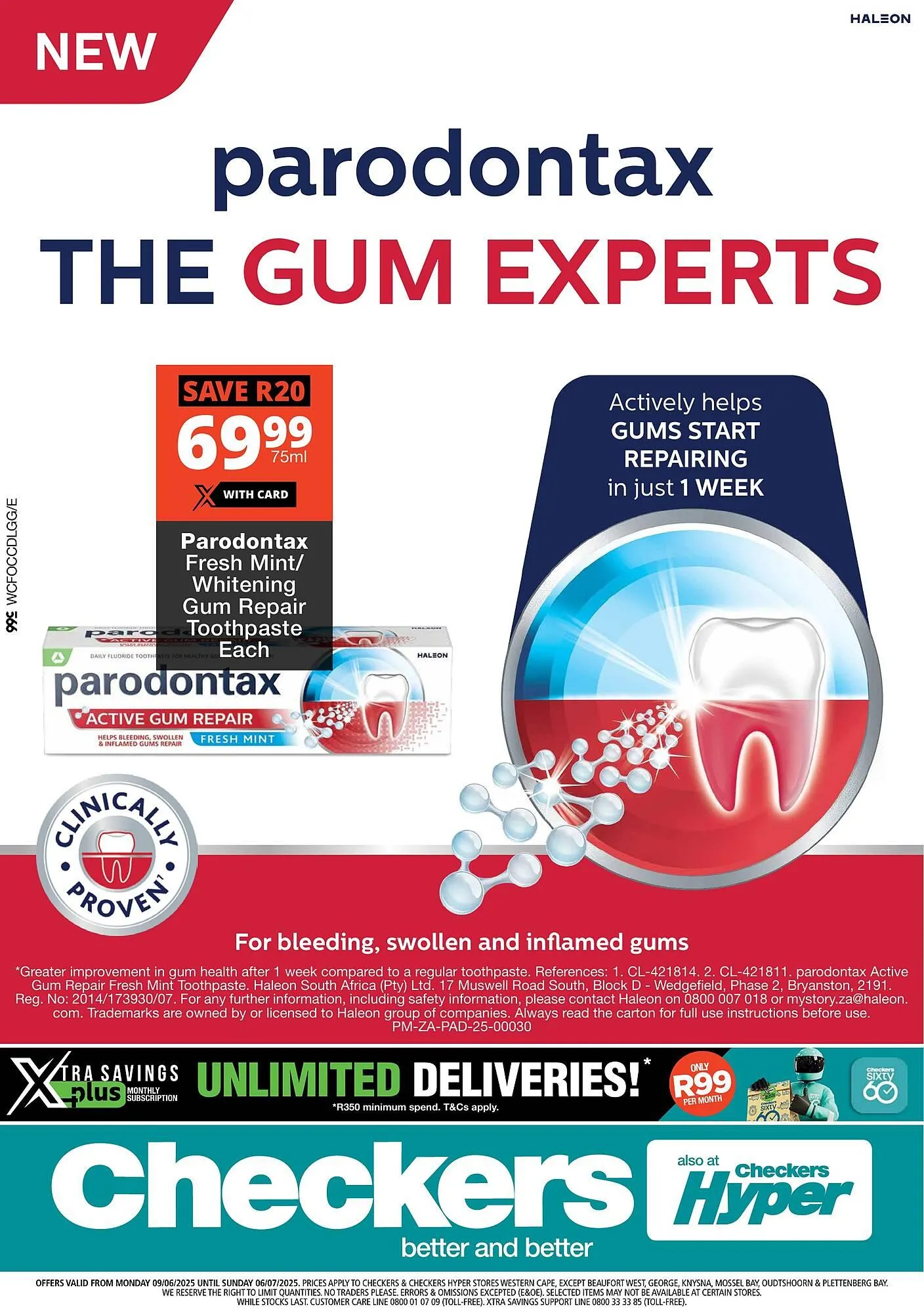 Checkers catalogue from 9 June to 6 July 2025 - Catalogue Page 1