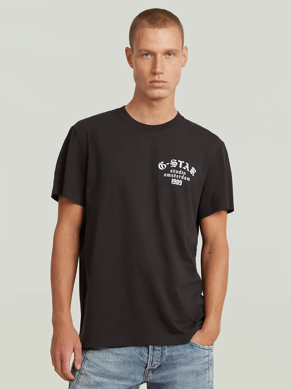 G-Star Men's Studio AMS Black T-Shirt
