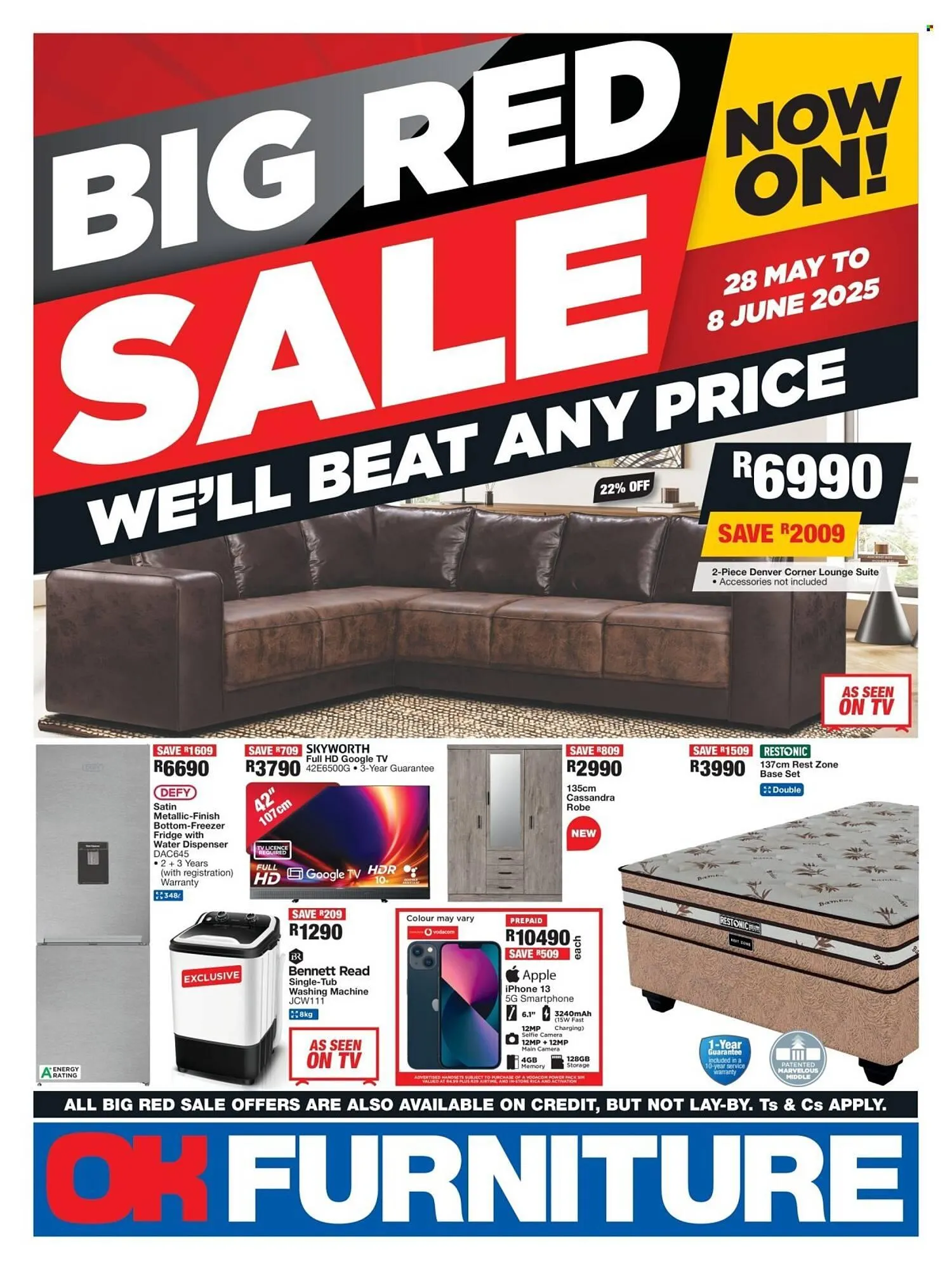 OK Furniture catalogue from 28 May to 8 June 2025 - Catalogue Page 1