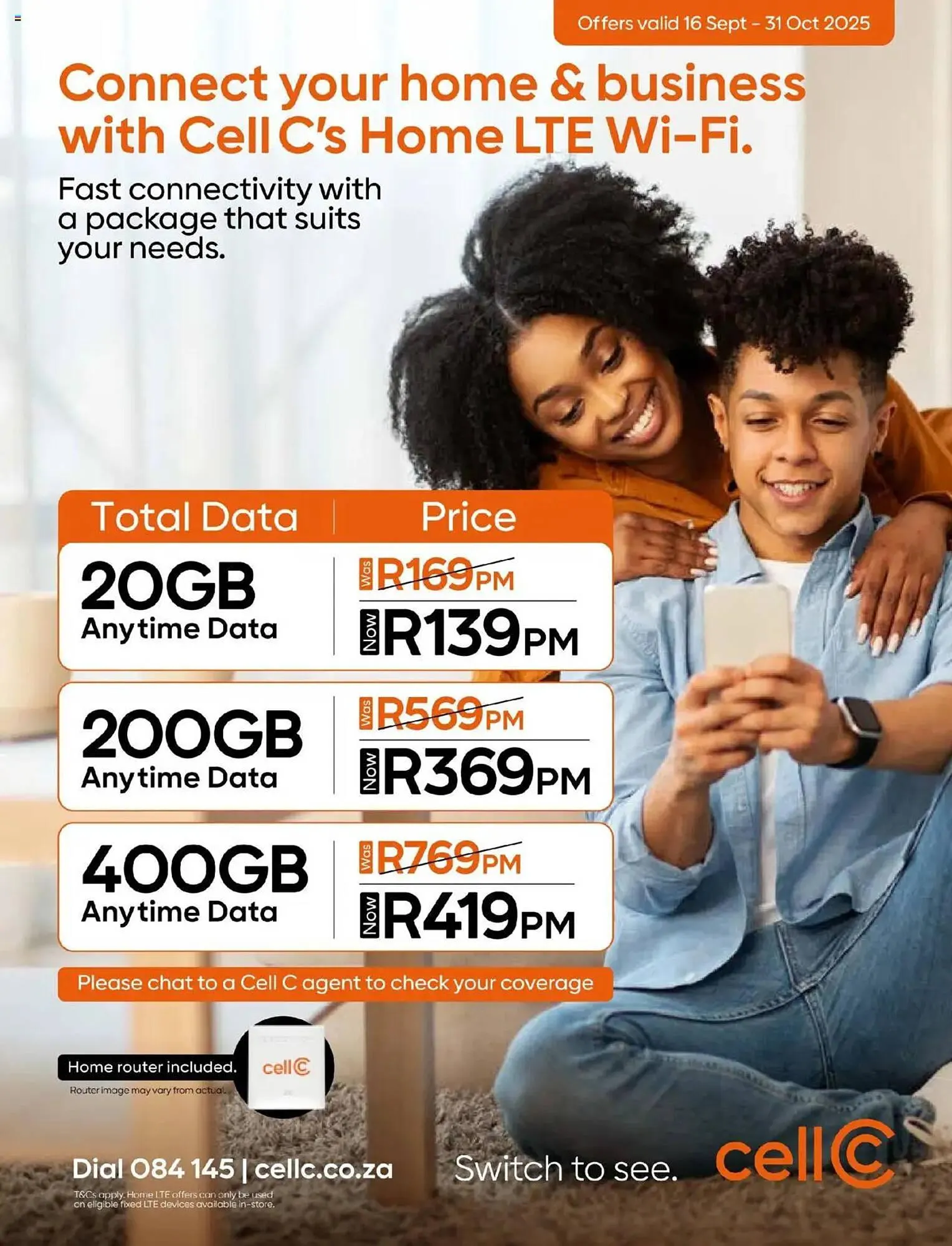 Cell C catalogue from 16 September to 31 October 2025 - Catalogue Page 48