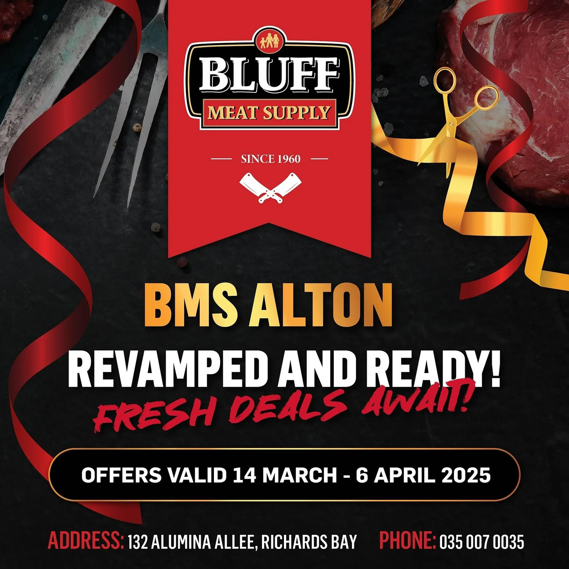 Bluff Meat Supply catalogue from 14 March to 6 April 2025 - Catalogue Page 1