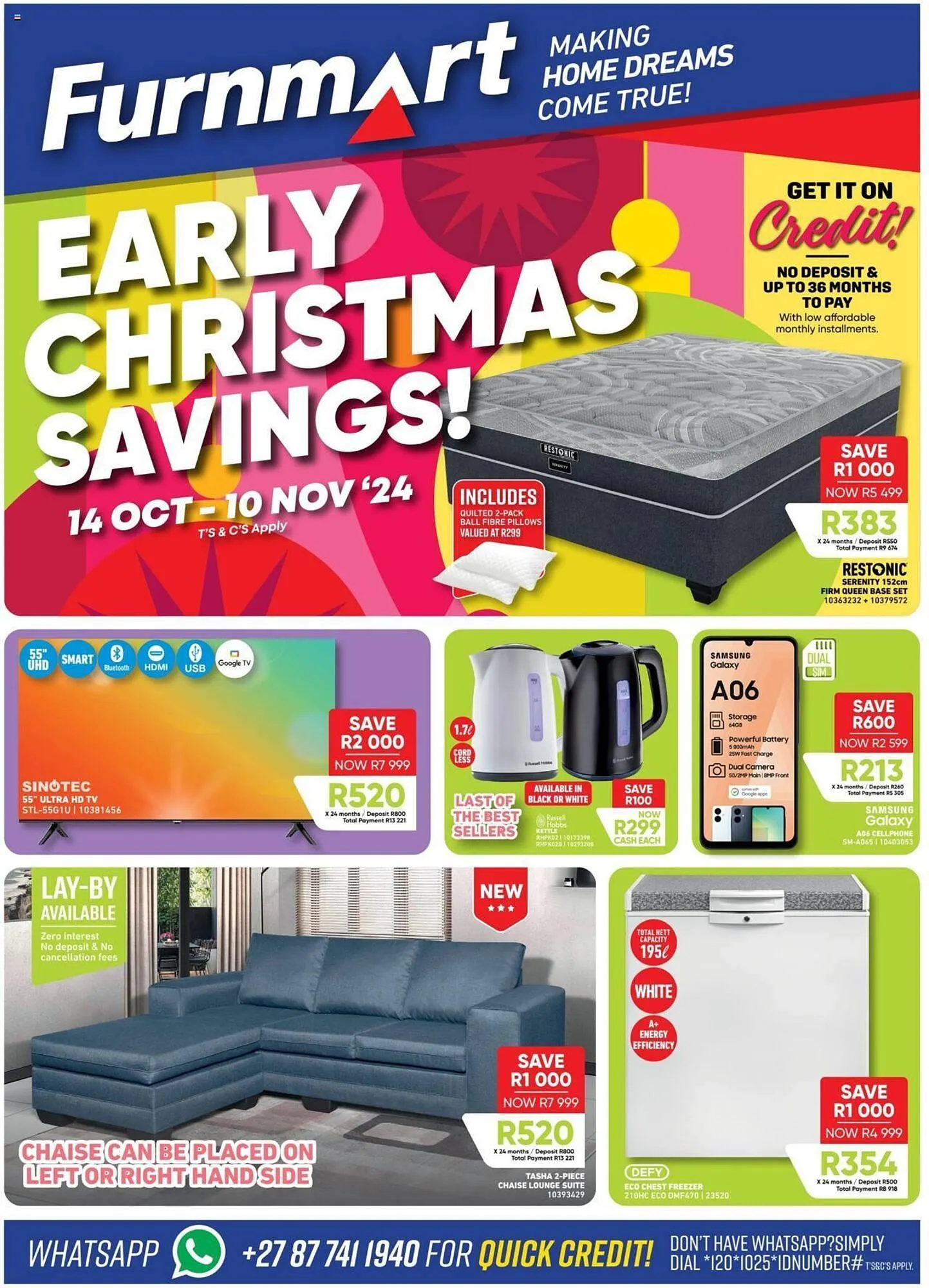 Furnmart catalogue from 14 October to 10 November 2024 - Catalogue Page 1