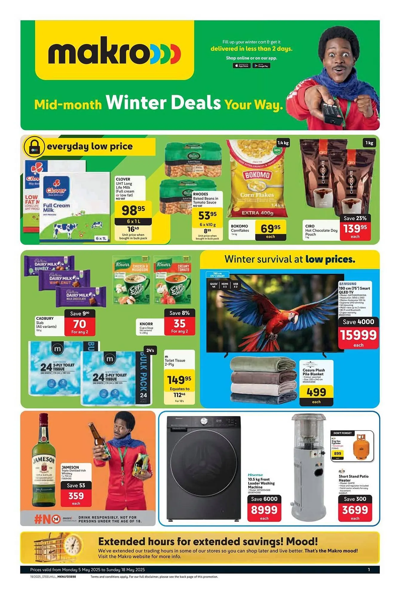 Makro catalogue from 5 May to 18 May 2025 - Catalogue Page 1