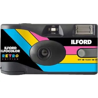 Ilford Ilfocolor Rapid Retro Single Use Film Camera