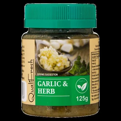 Qualifresh Garlic & Herb 125g
