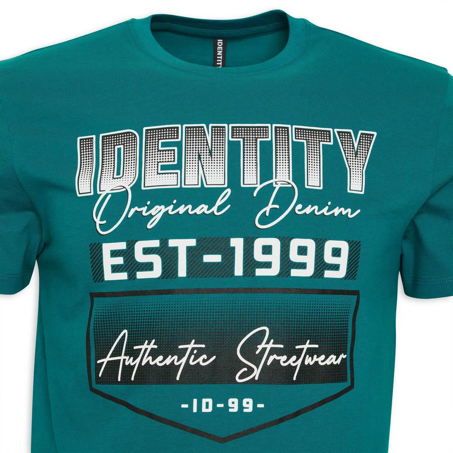 Teal Branded T-shirt