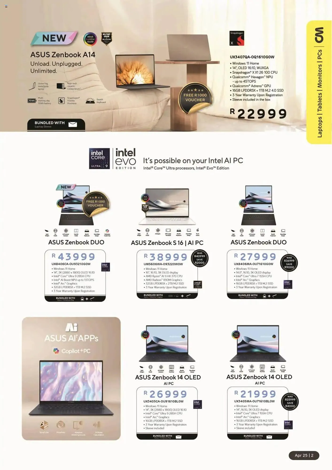 Computer Mania catalogue from 1 April to 30 April 2025 - Catalogue Page 3