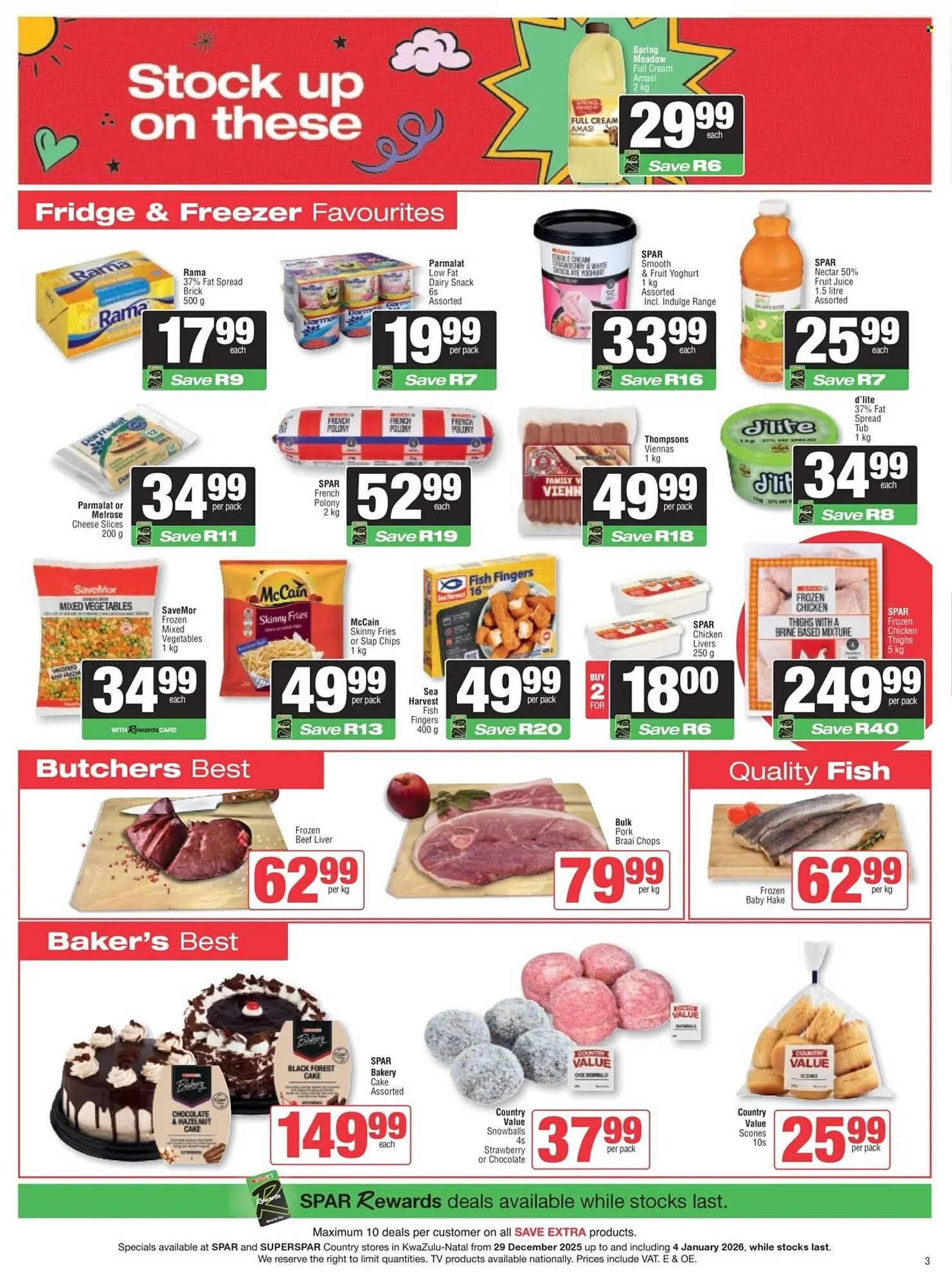 Spar catalogue from 29 December to 4 January 2026 - Catalogue Page 3