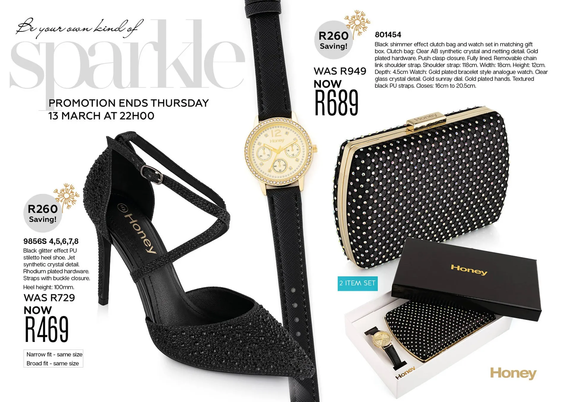 Honey Fashion Accessories catalogue from 10 March to 13 March 2025 - Catalogue Page 1