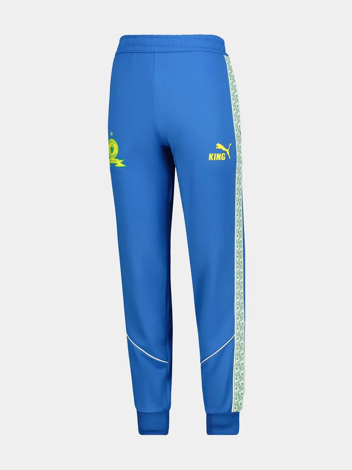 Puma Mens Mamelodi Sundowns King Anthem Blue Pants