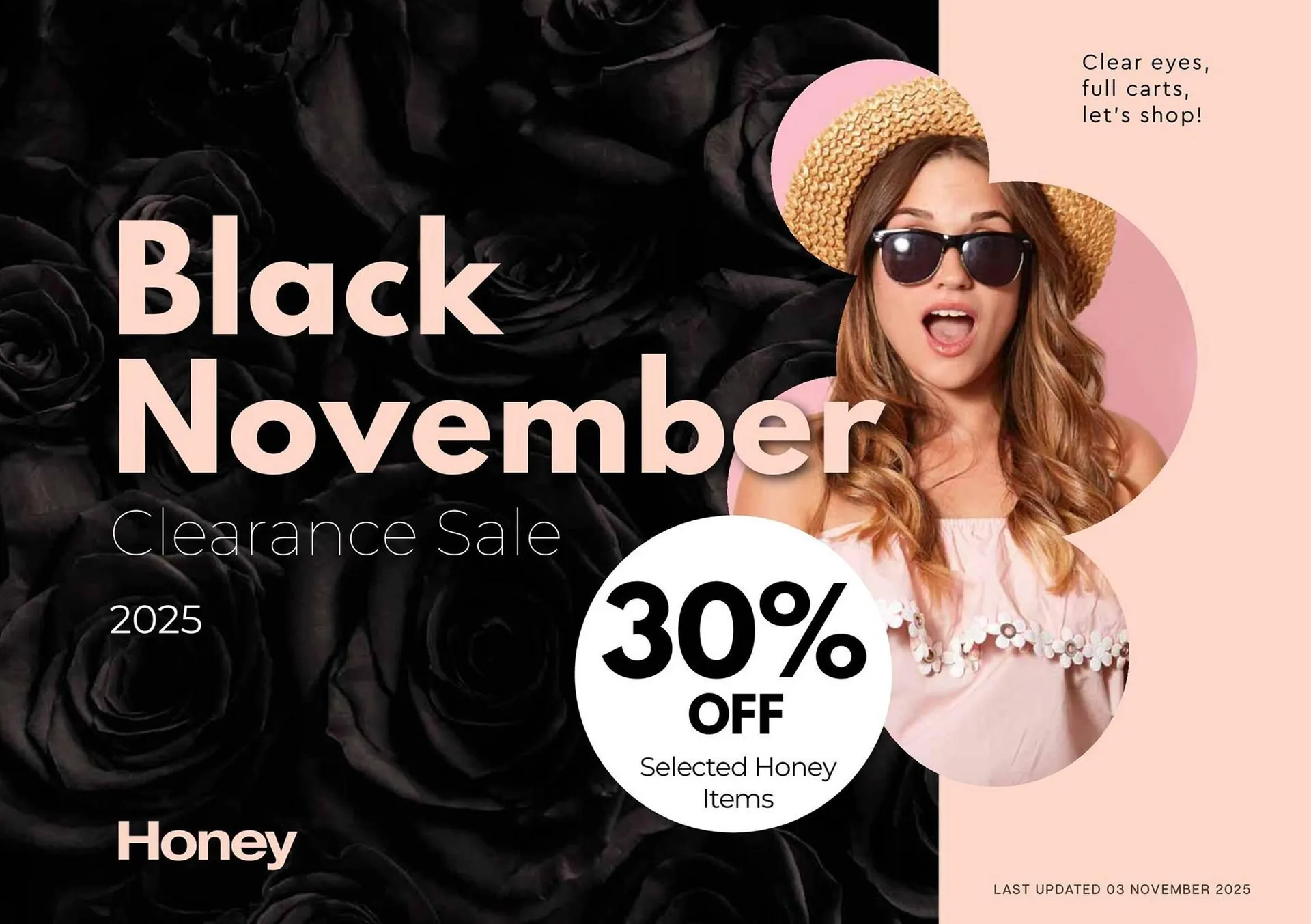 Honey Fashion Accessories catalogue from 4 November to 10 November 2025 - Catalogue Page 1