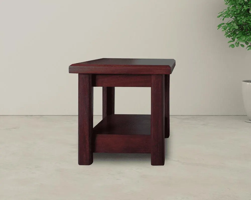 Side Table with Shelf