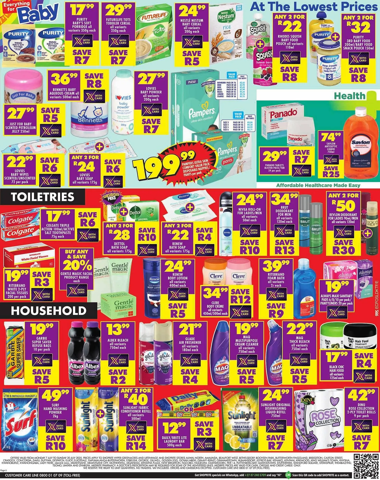 Shoprite catalogue from 7 July to 20 July 2025 - Catalogue Page 6