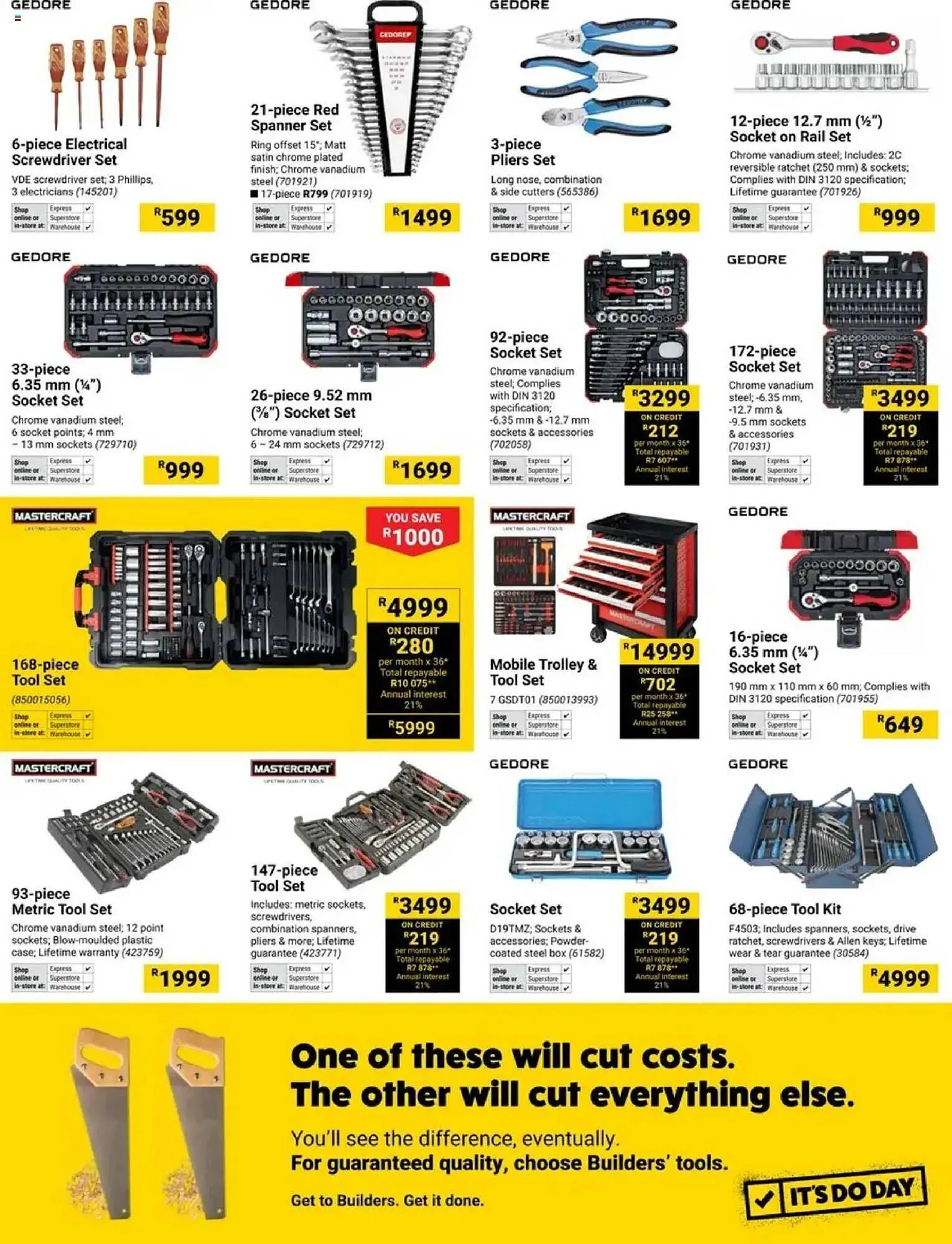 Builders Warehouse catalogue from 14 October to 13 January 2026 - Catalogue Page 15