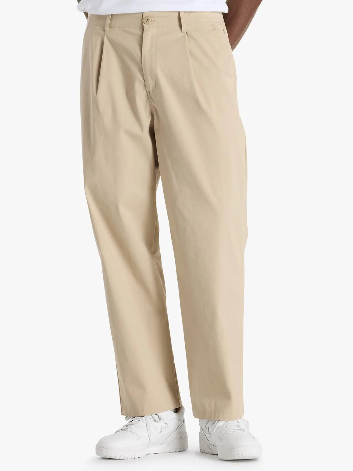 New Balance Men's Athletics Relaxed Tan Pants