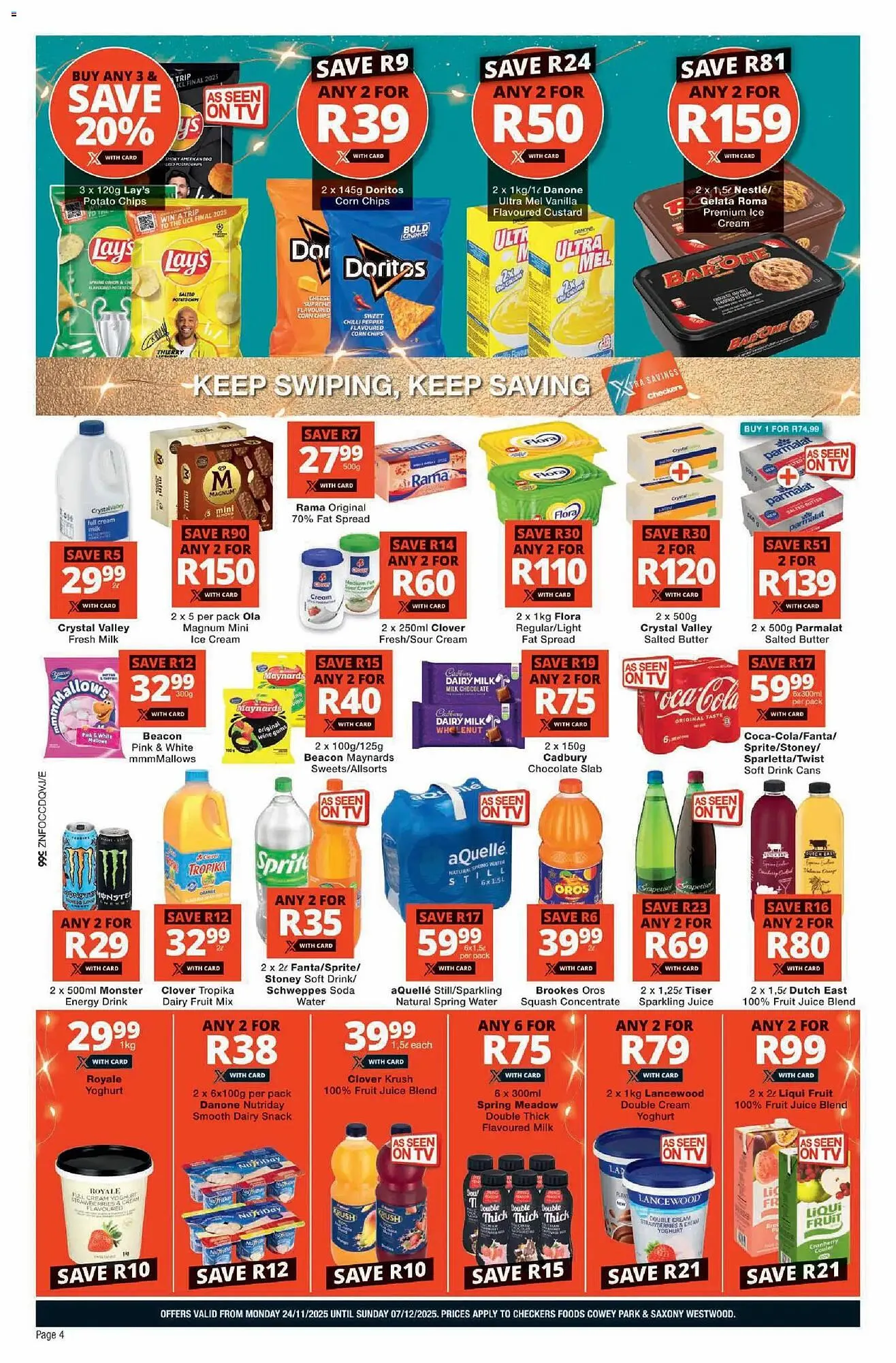 Checkers catalogue from 24 November to 7 December 2025 - Catalogue Page 4