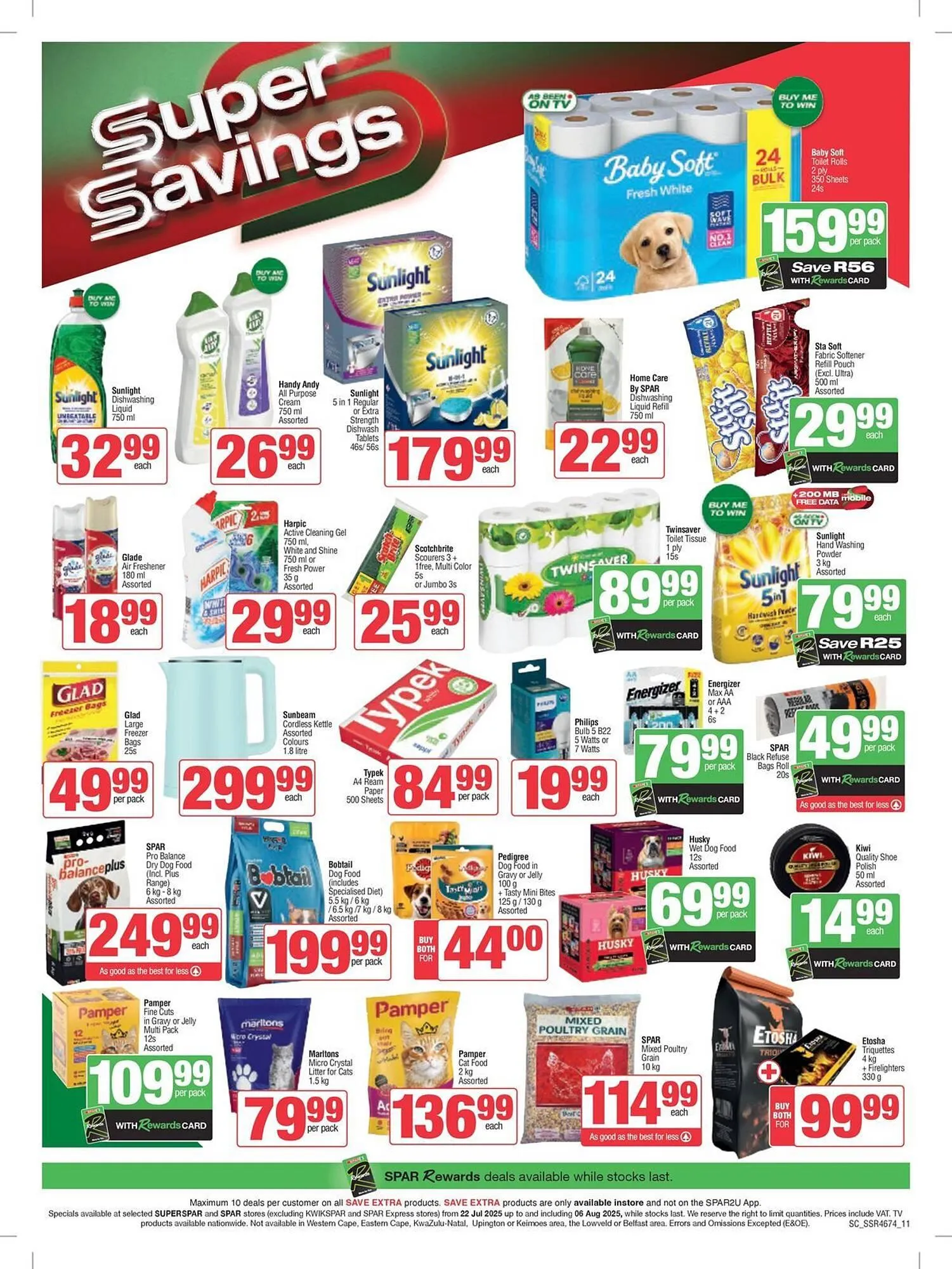 KwikSpar catalogue from 24 July to 6 August 2025 - Catalogue Page 11