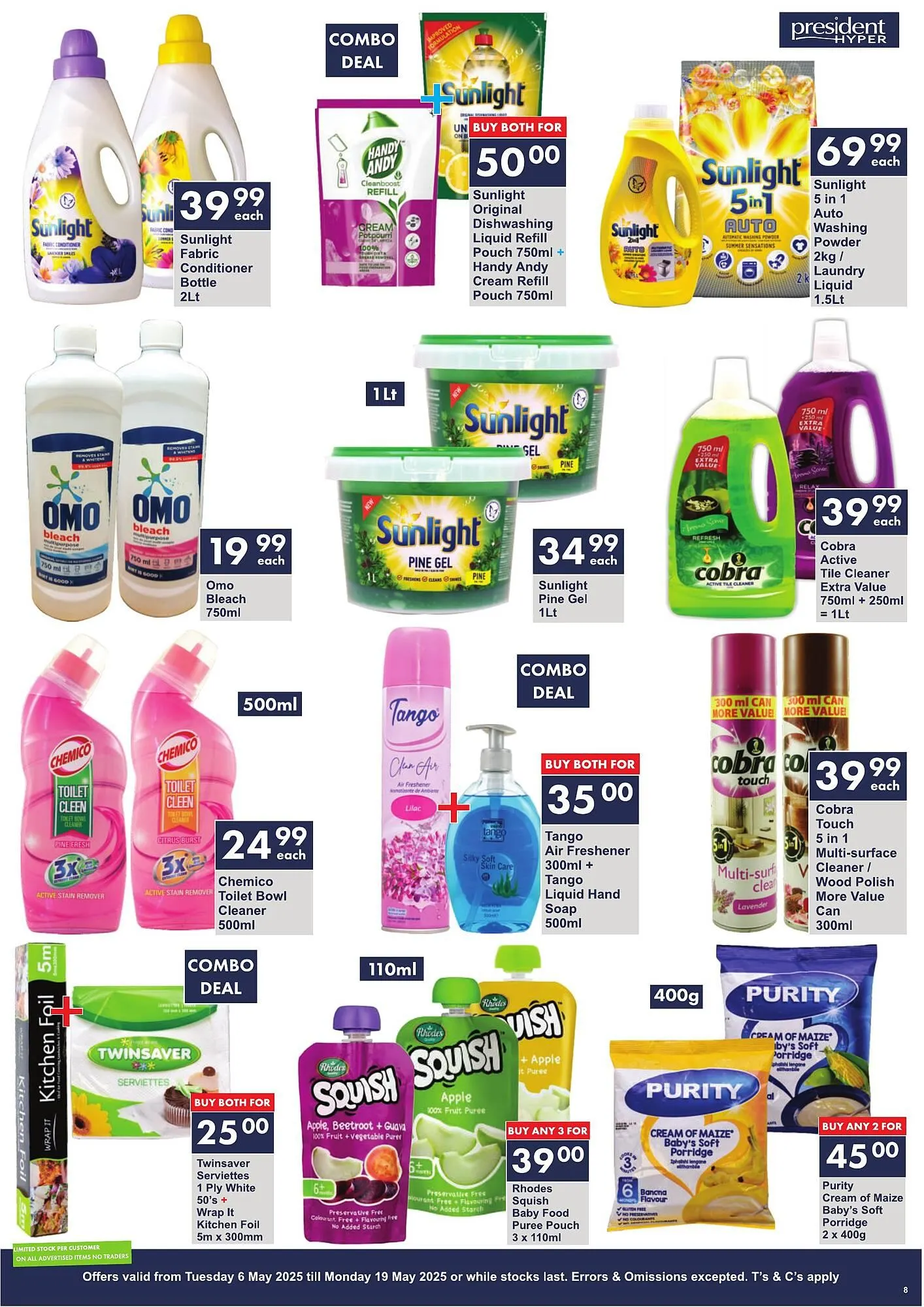 President Hyper catalogue from 6 May to 19 May 2025 - Catalogue Page 8