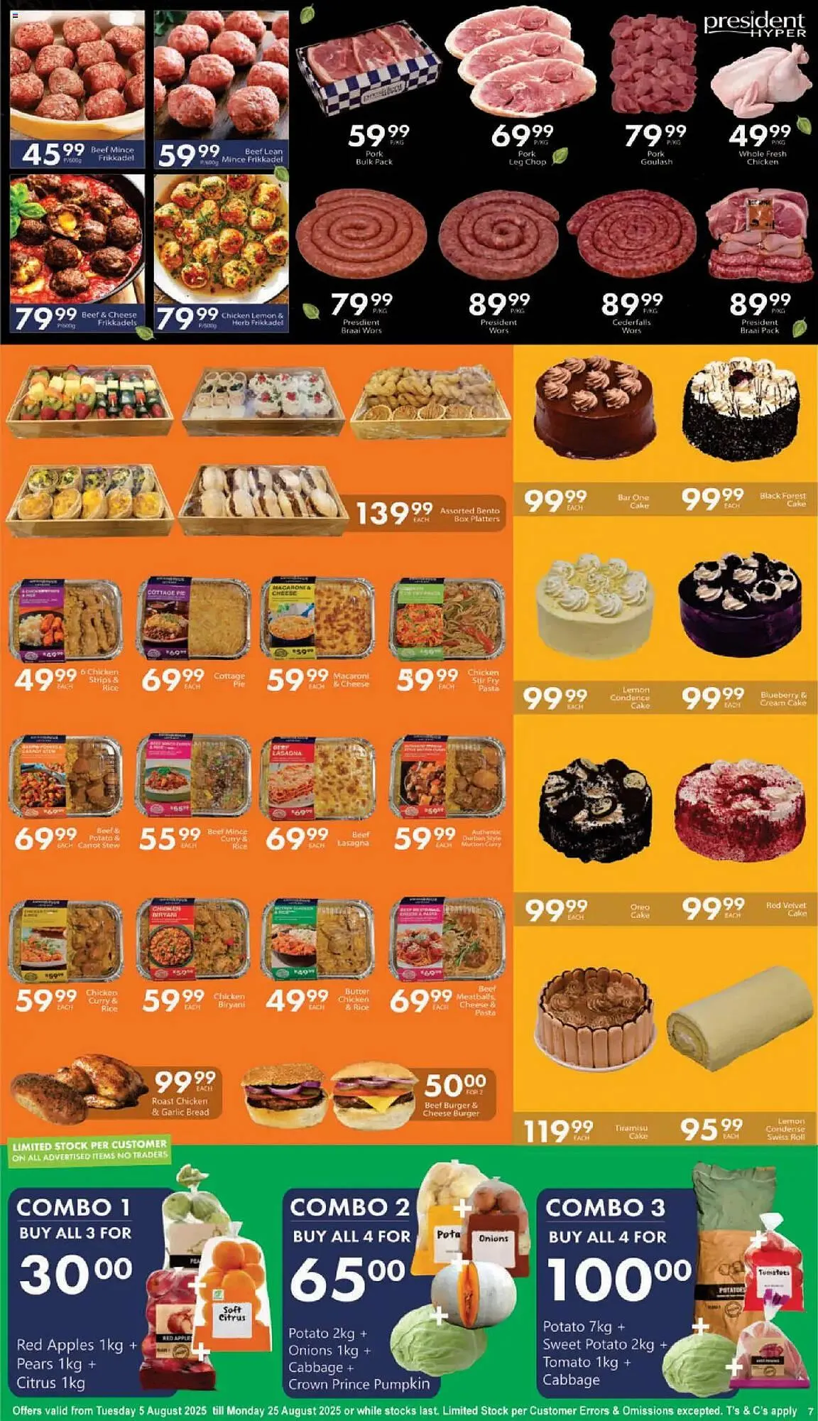 President Hyper catalogue from 5 August to 25 August 2025 - Catalogue Page 7