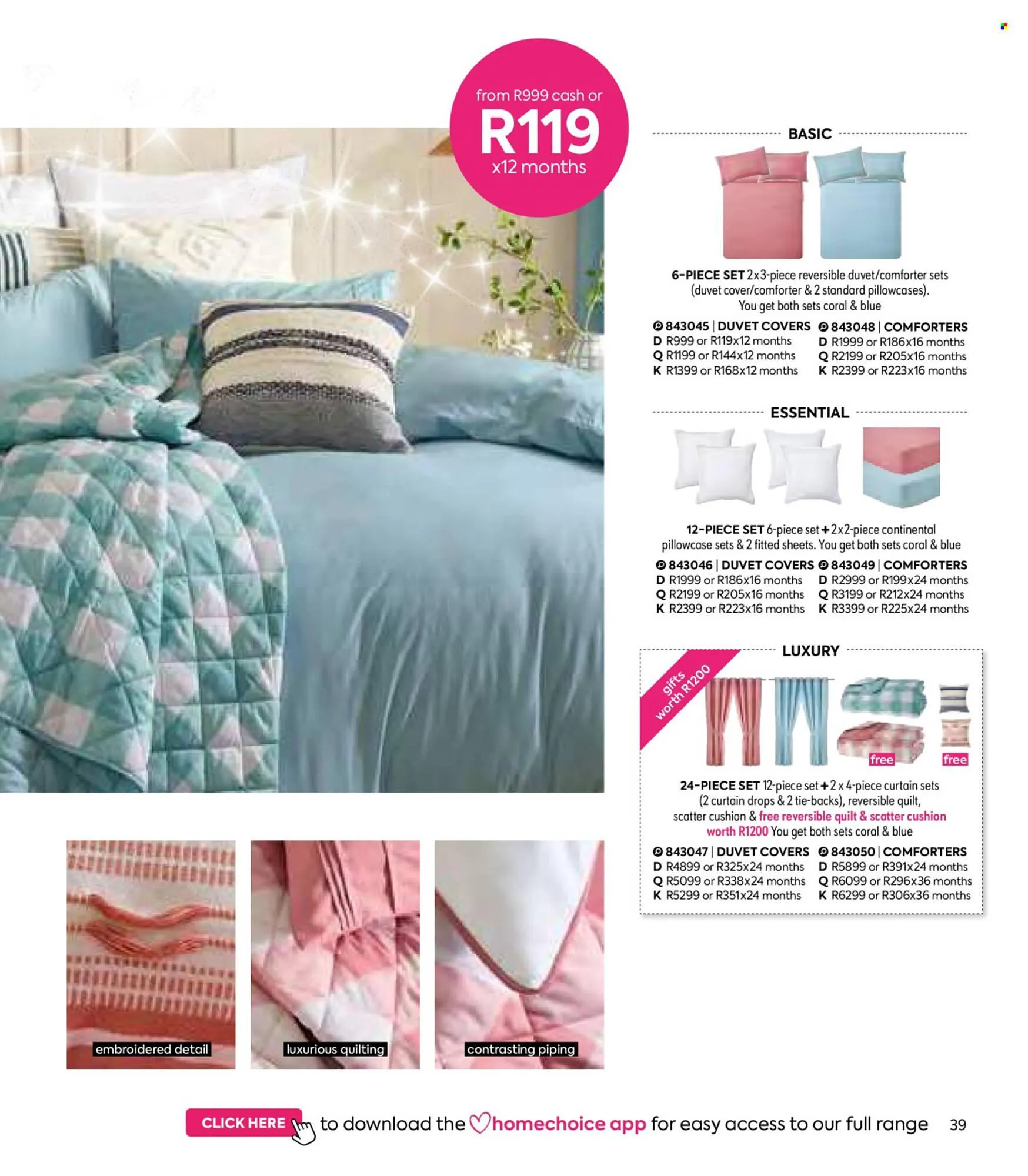 HomeChoice catalogue from 1 November to 31 December 2025 - Catalogue Page 39