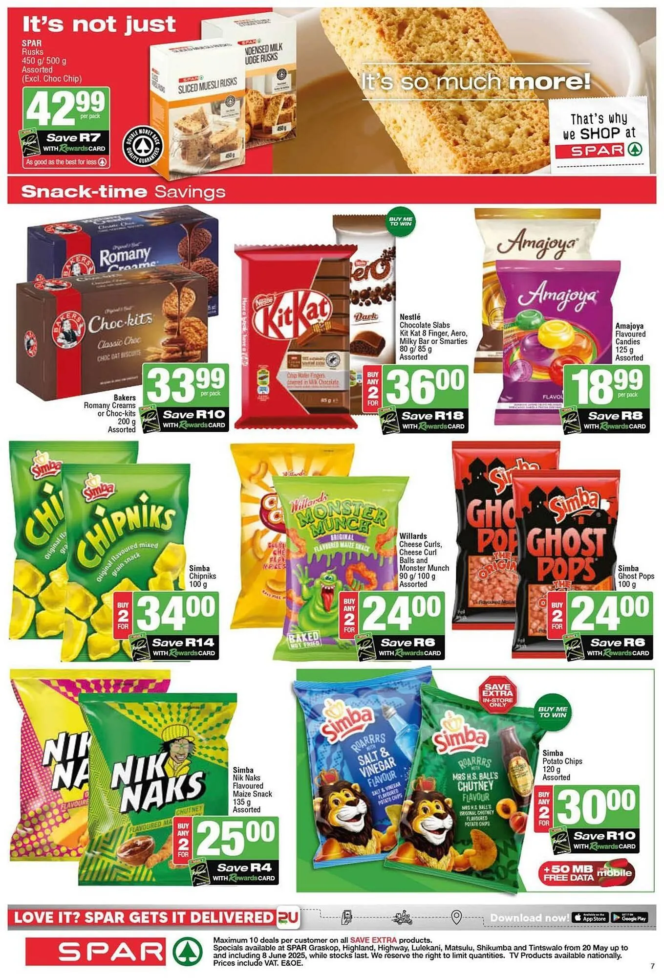 Spar catalogue from 4 June to 5 June 2025 - Catalogue Page 7