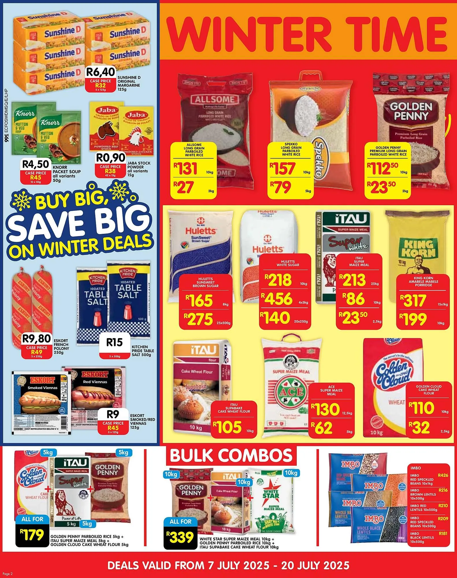 Shoprite catalogue from 7 July to 20 July 2025 - Catalogue Page 2