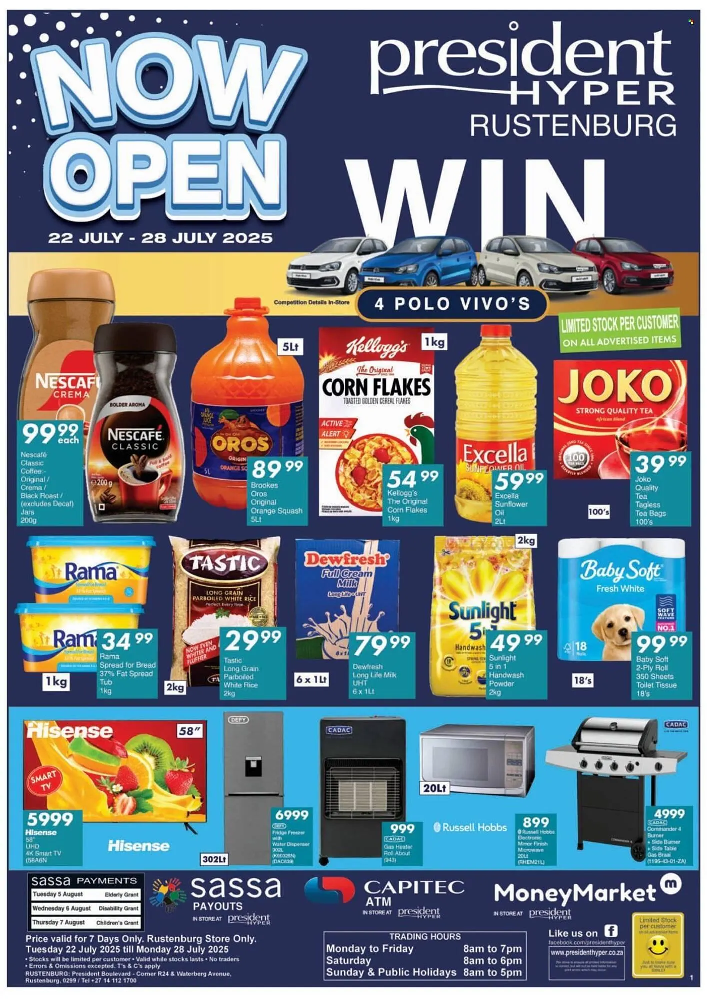 President Hyper catalogue from 22 July to 28 July 2025 - Catalogue Page 1