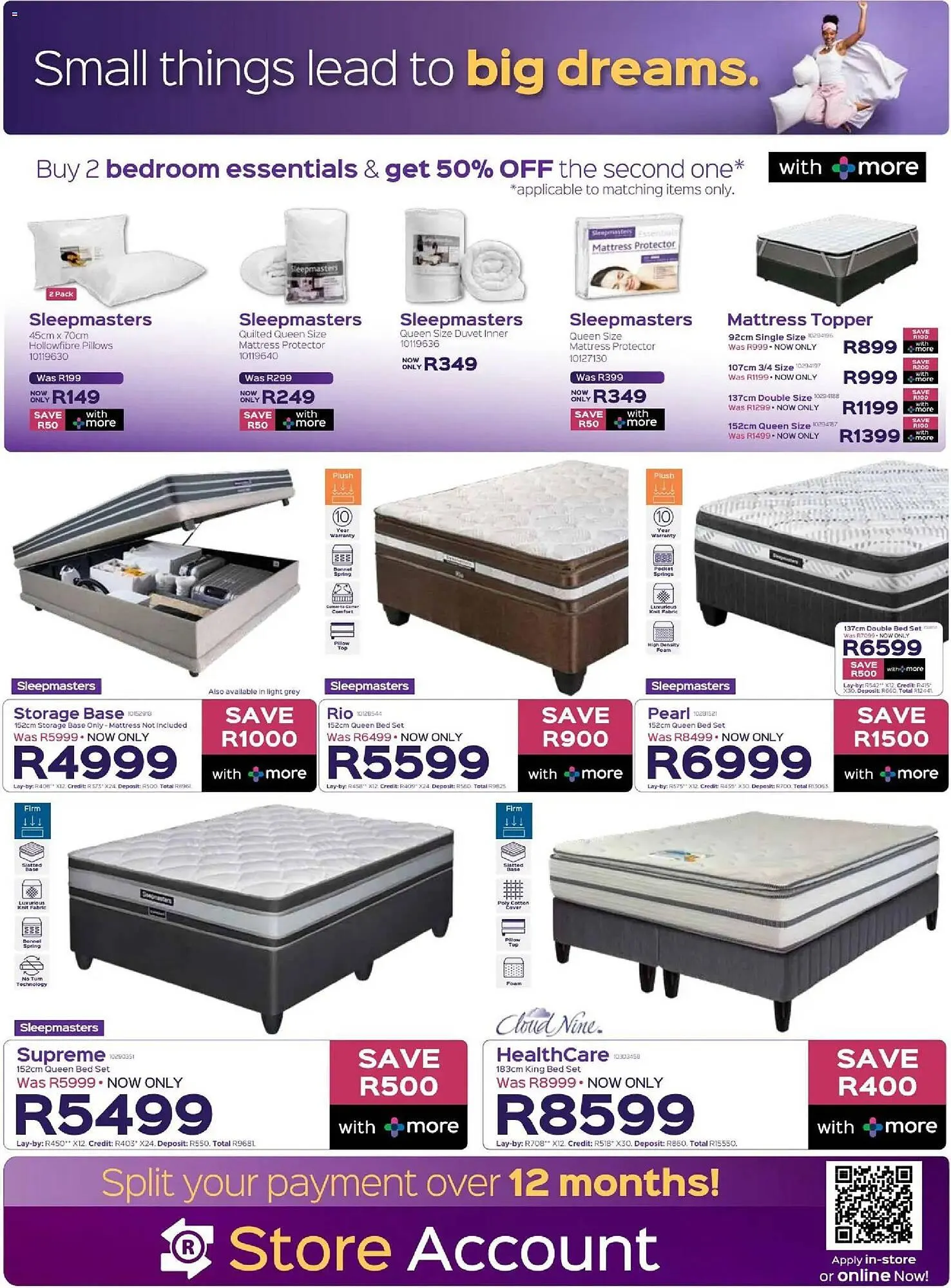 Sleepmasters catalogue from 29 December to 14 January 2026 - Catalogue Page 9