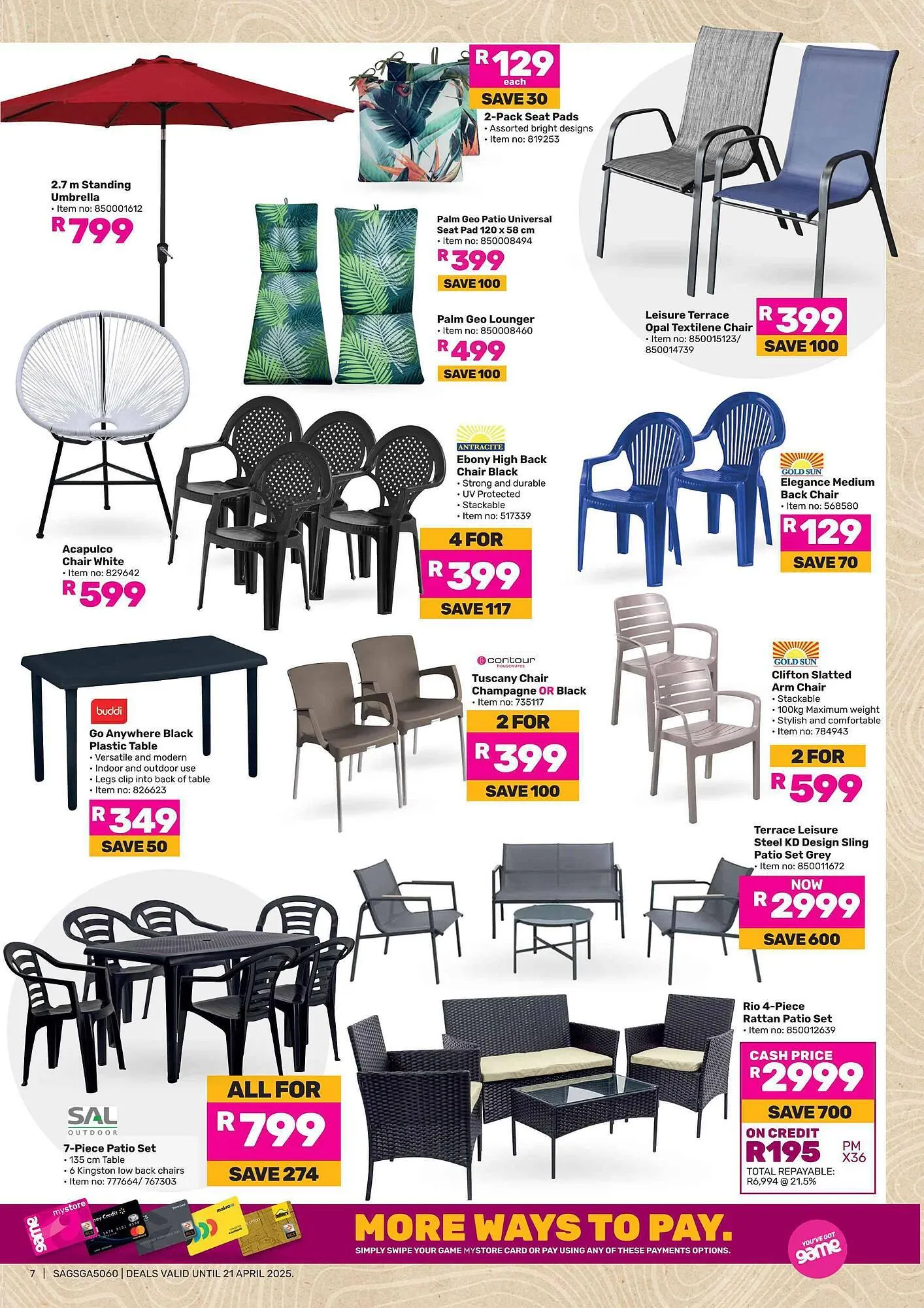 Game catalogue from 11 March to 21 April 2025 - Catalogue Page 7