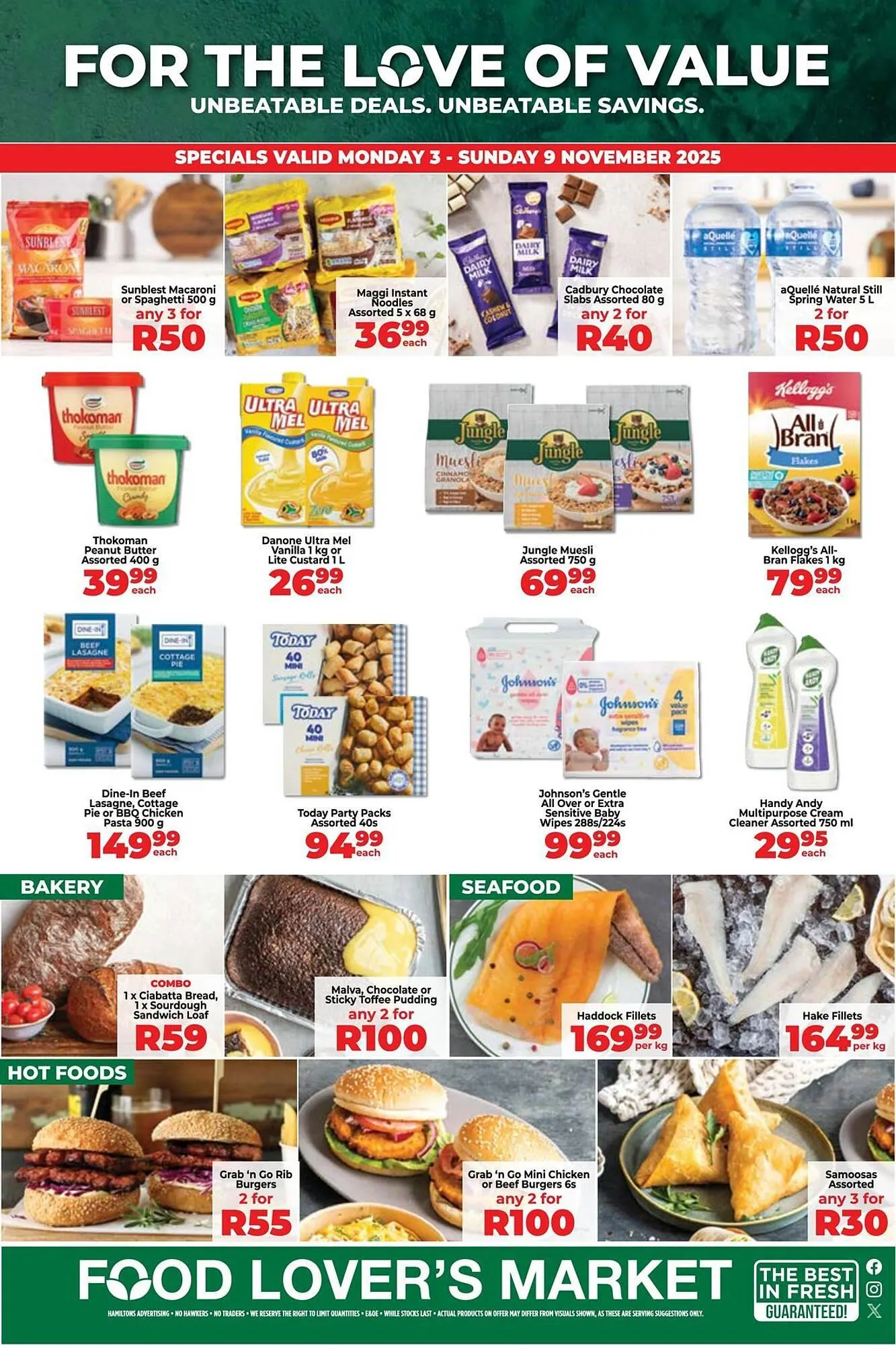 Food Lover's Market catalogue from 2 November to 9 November 2025 - Catalogue Page 1