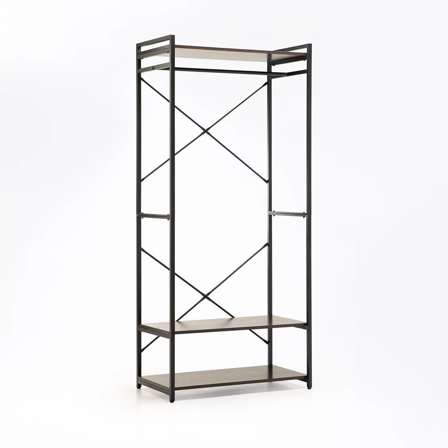 LARK 3 SHELF & HANGING OPEN ROBE