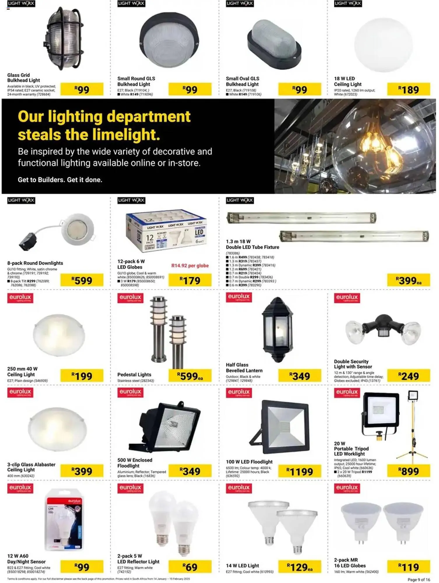 Builders Warehouse catalogue from 14 January to 10 February 2025 - Catalogue Page 9