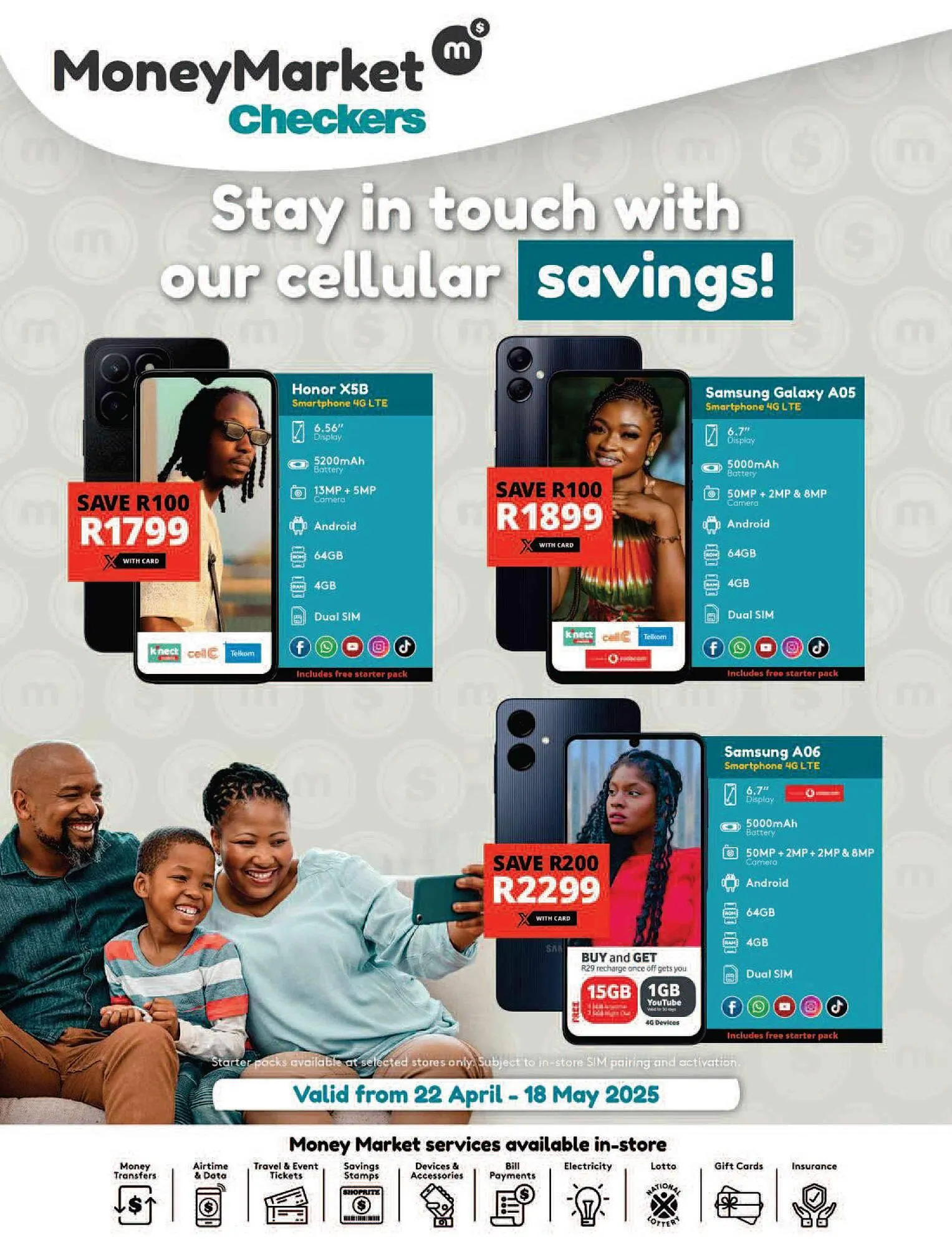 Checkers catalogue from 22 April to 18 May 2025 - Catalogue Page 1