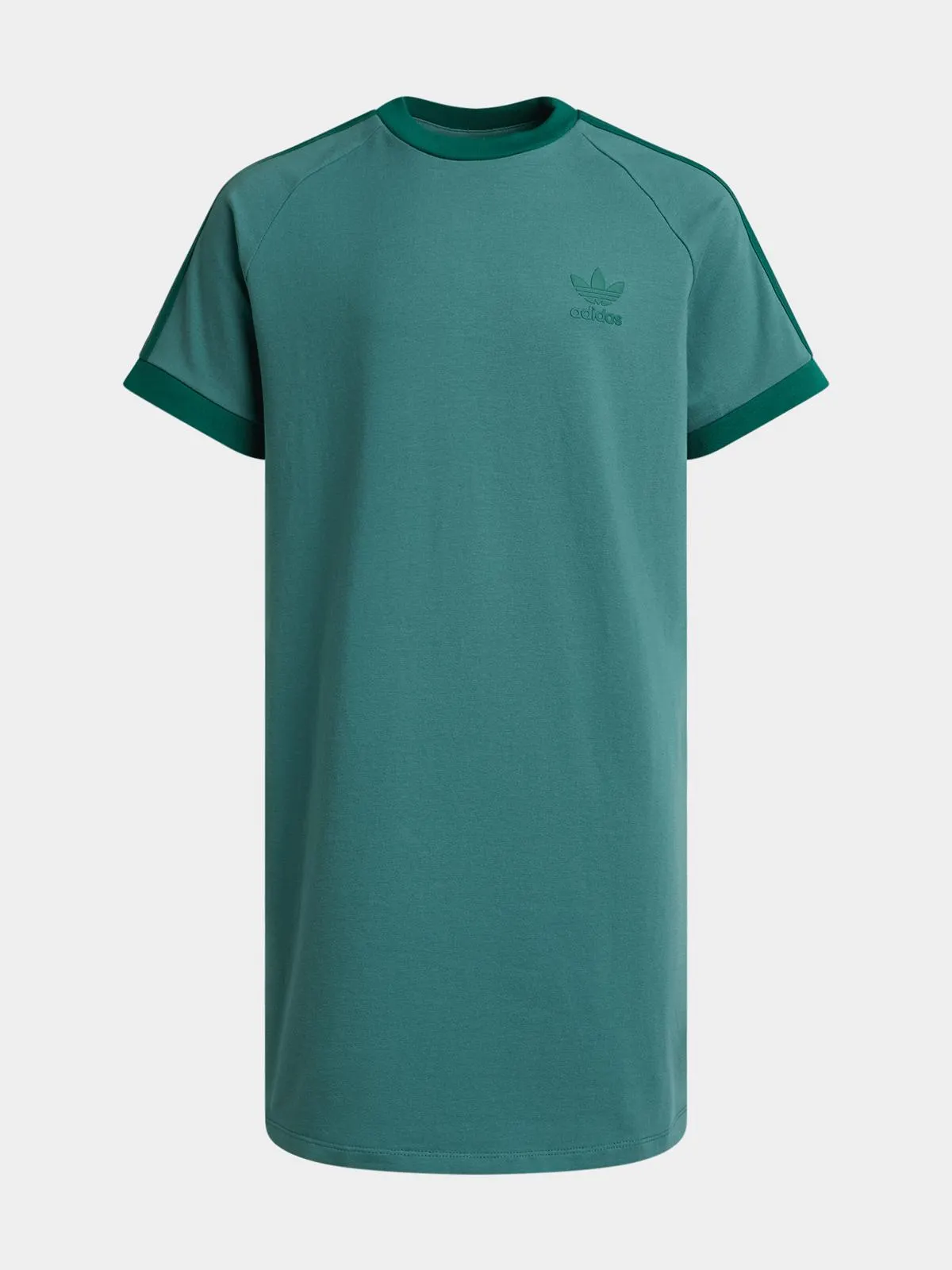 adidas Originals Girls Youth Loose T-Shirt Green Dress
