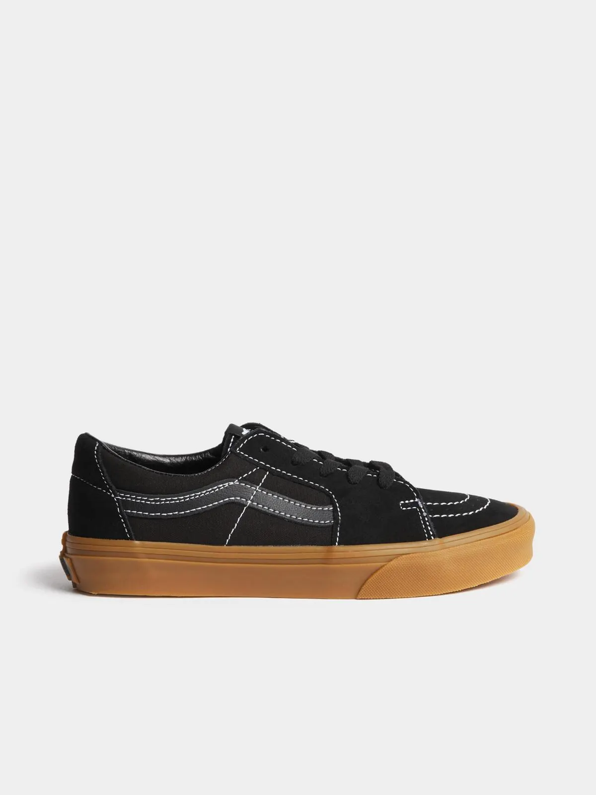Vans Junior SK8-Low Black/Gum Sneaker